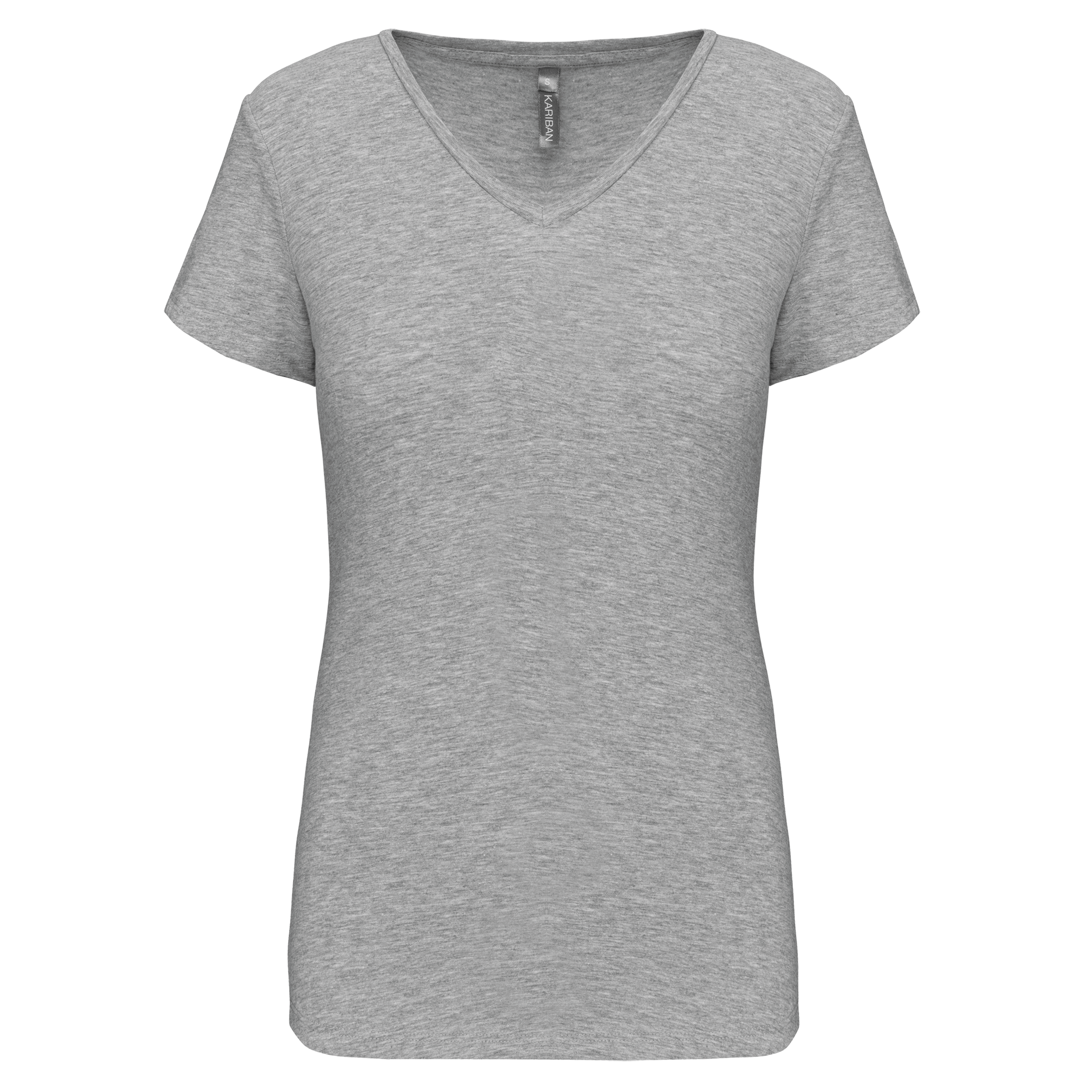 Miniature 13 pour T-shirt col V manches courtes femme
