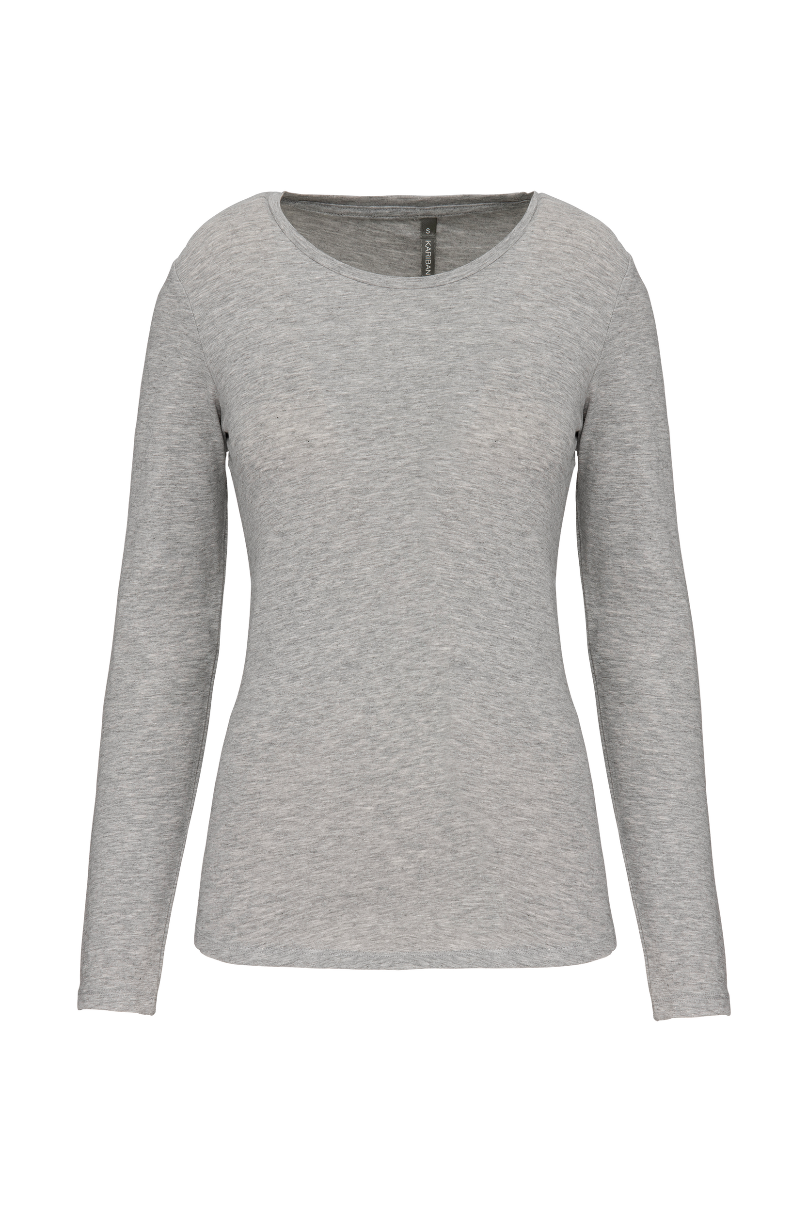 Miniature 9 pour T-shirt col rond manches longues femme