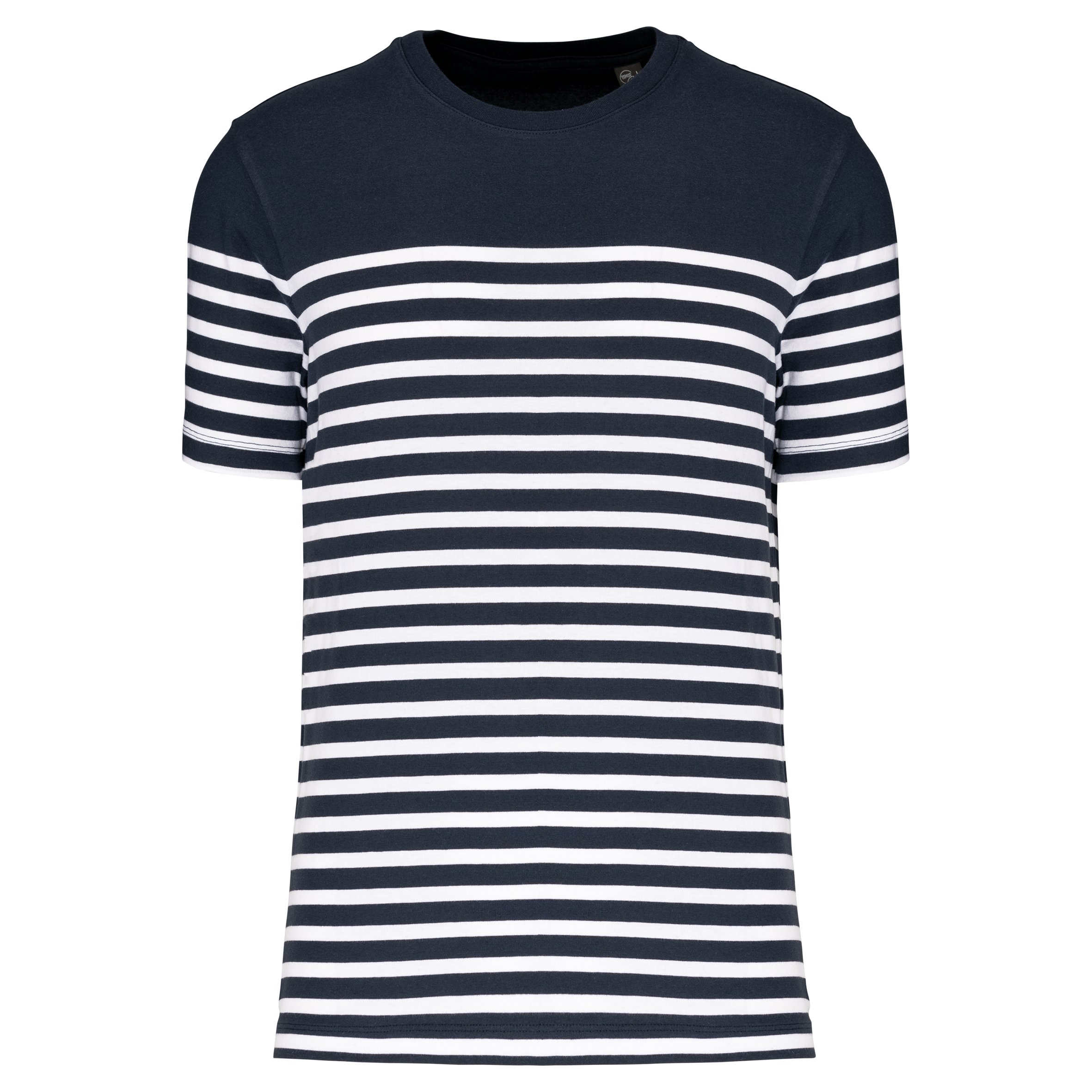 Miniature 13 pour T-shirt marin col rond Bio homme
