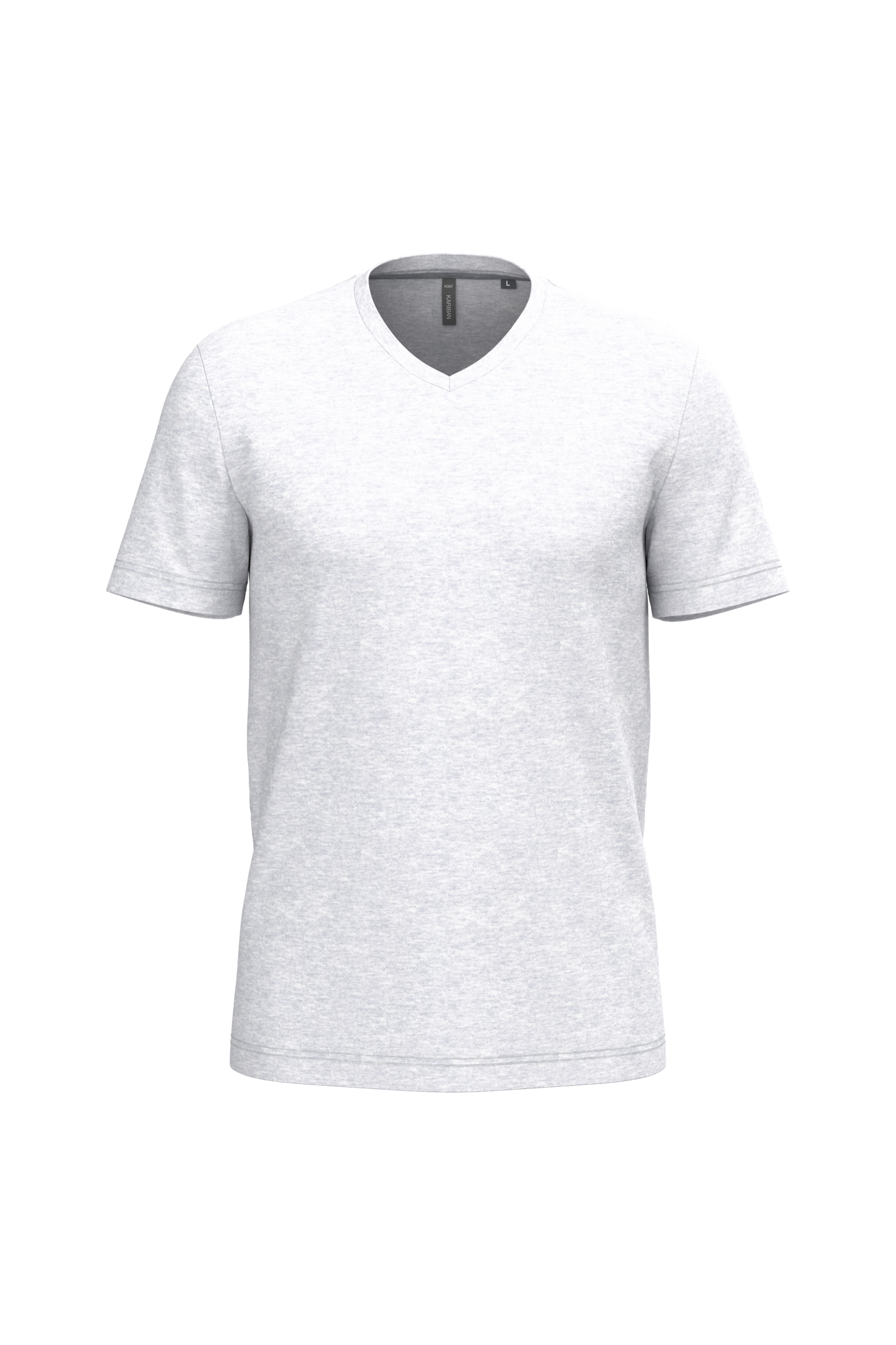 Miniature 7 pour T-shirt col V manches courtes homme
