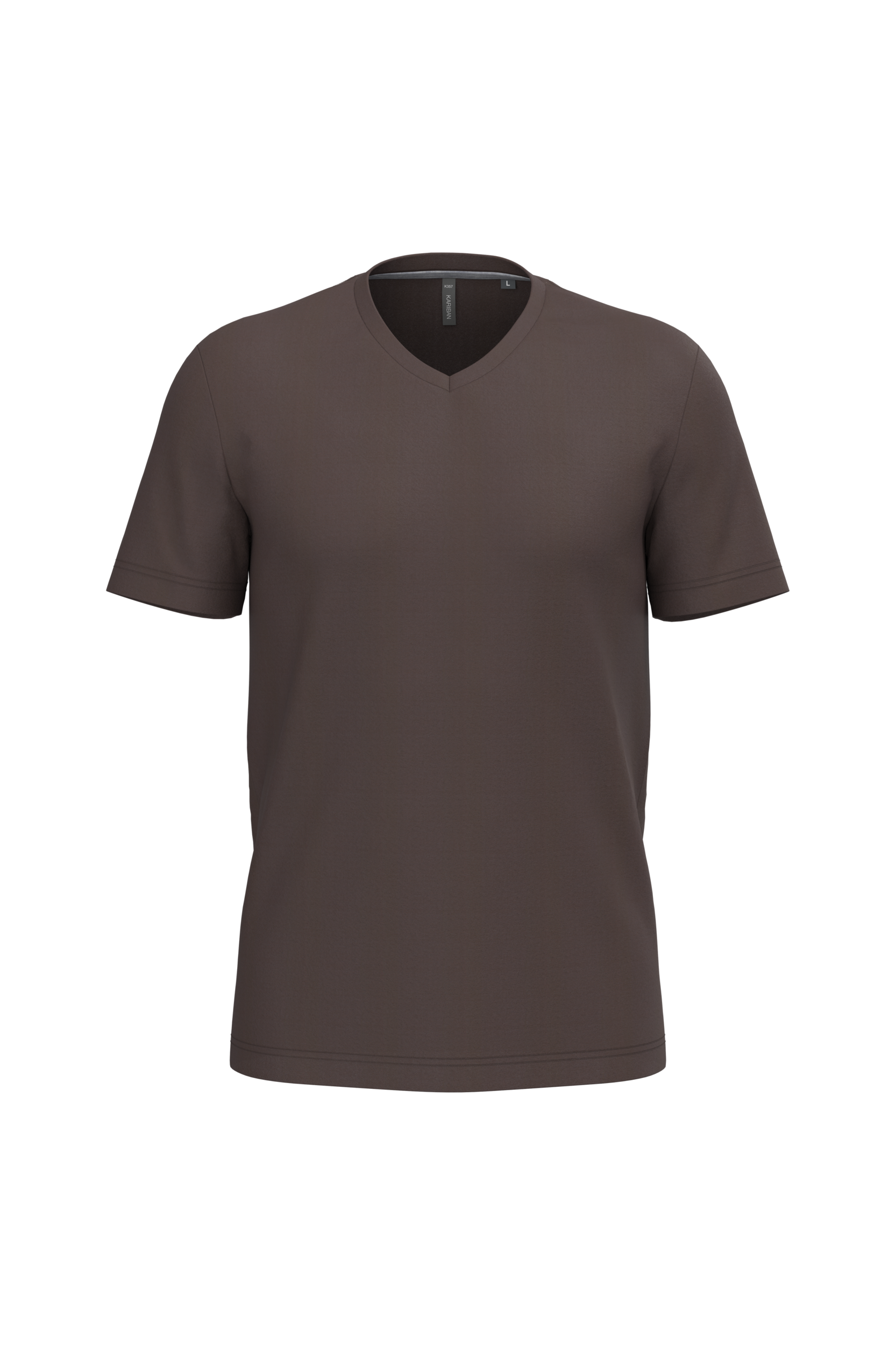 Miniature 9 pour T-shirt col V manches courtes homme