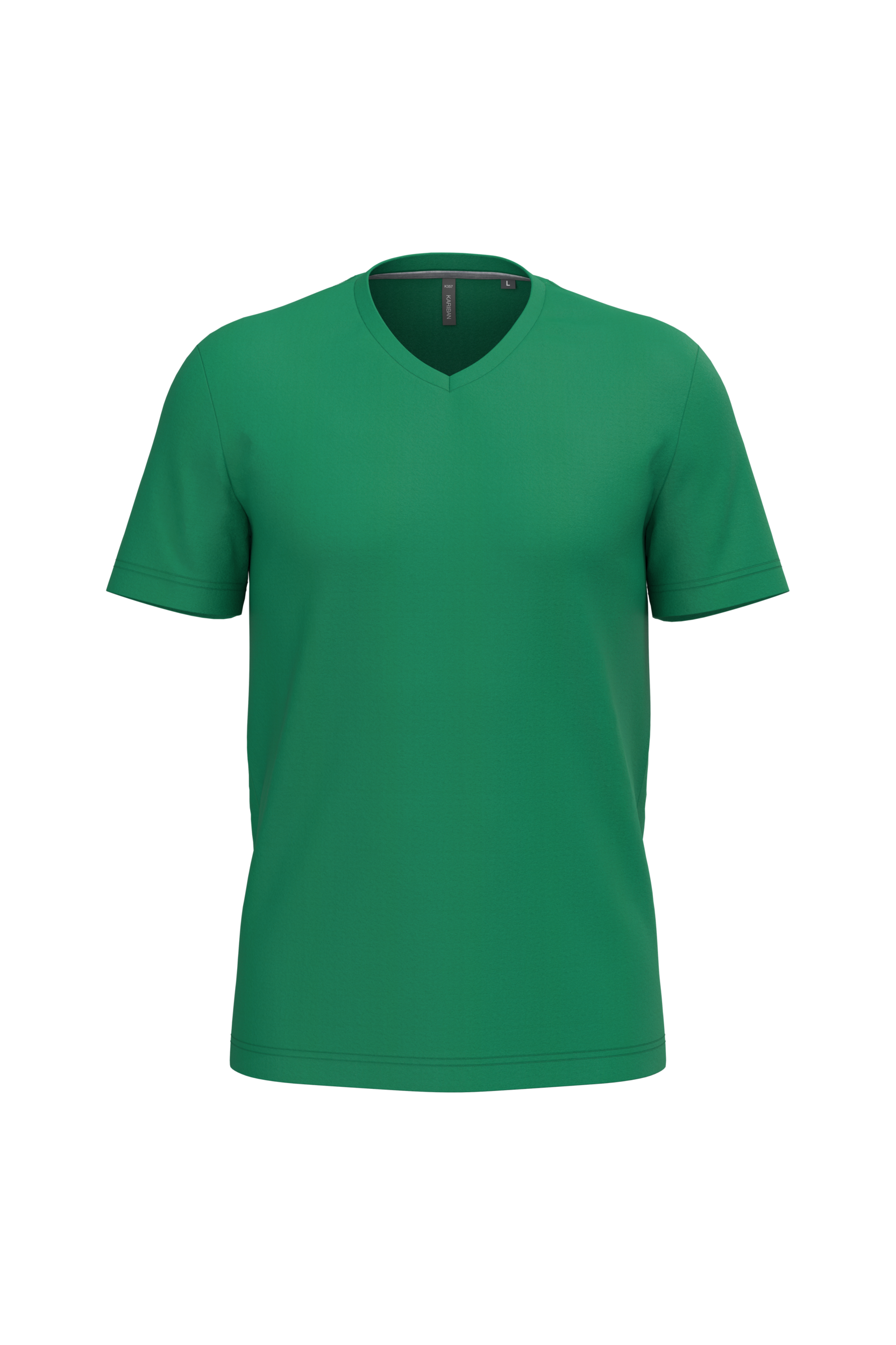 Miniature 14 pour T-shirt col V manches courtes homme