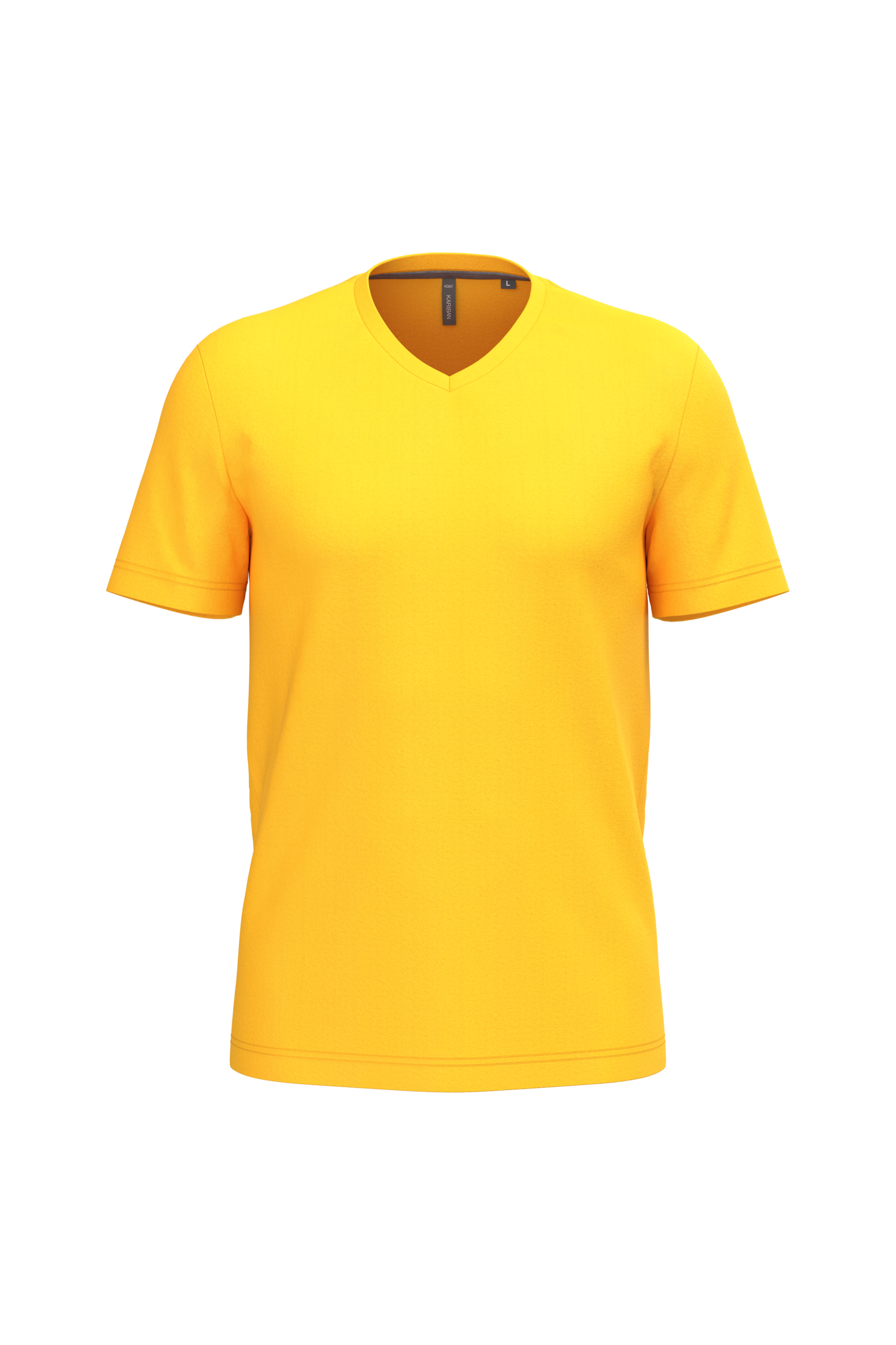 Miniature 27 pour T-shirt col V manches courtes homme