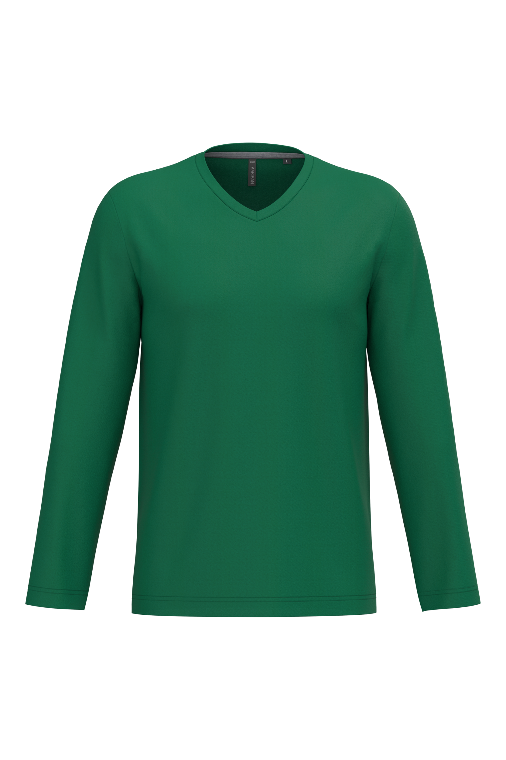 Miniature 14 pour T-shirt col V manches longues homme