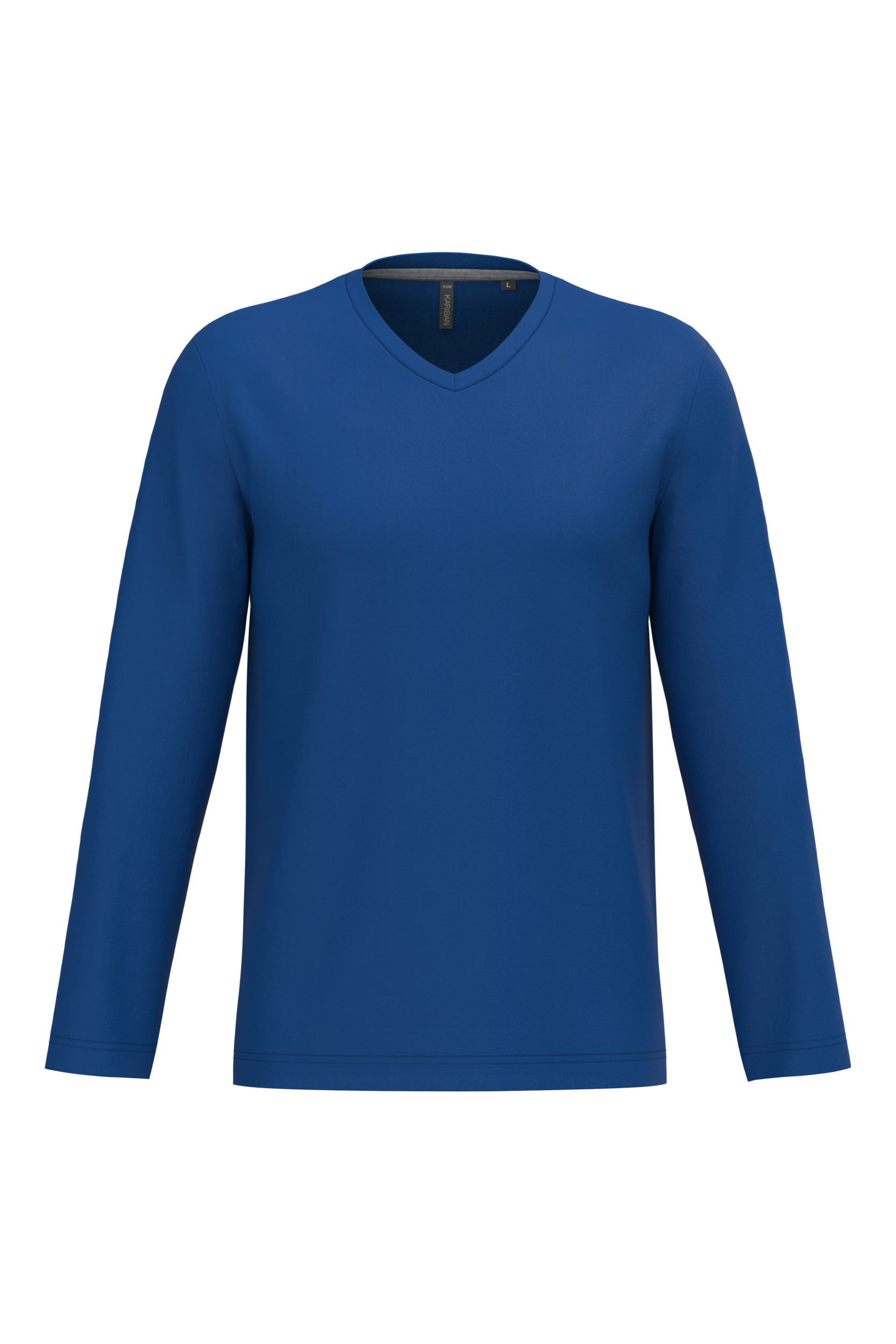 Miniature 28 pour T-shirt col V manches longues homme