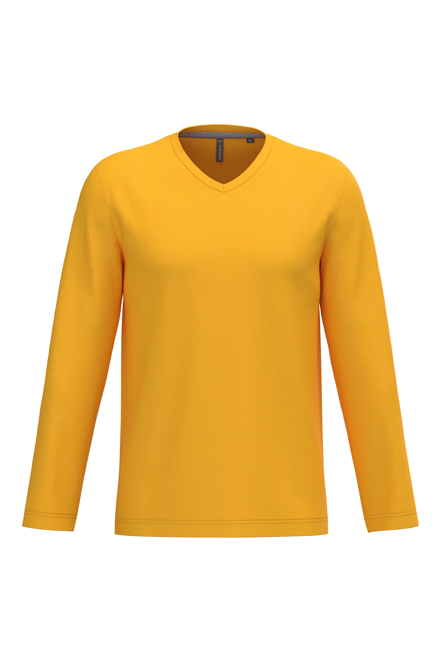 Miniature 27 pour T-shirt col V manches longues homme
