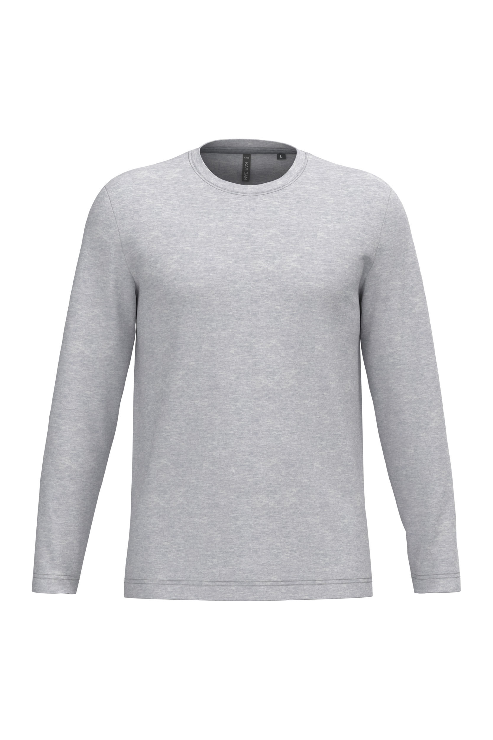 Miniature 8 pour T-shirt col rond manches longues homme