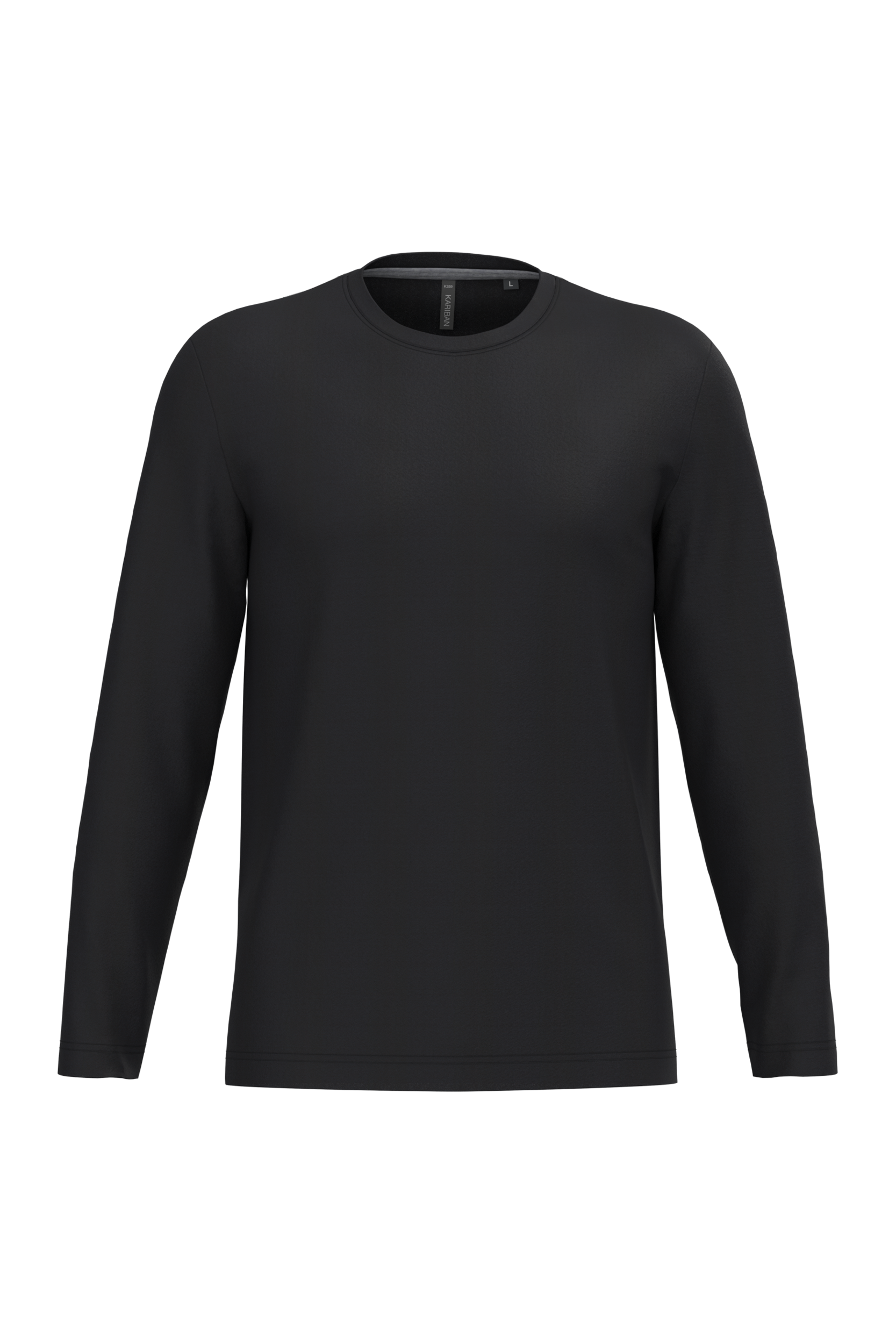 Miniature 9 pour T-shirt col rond manches longues homme