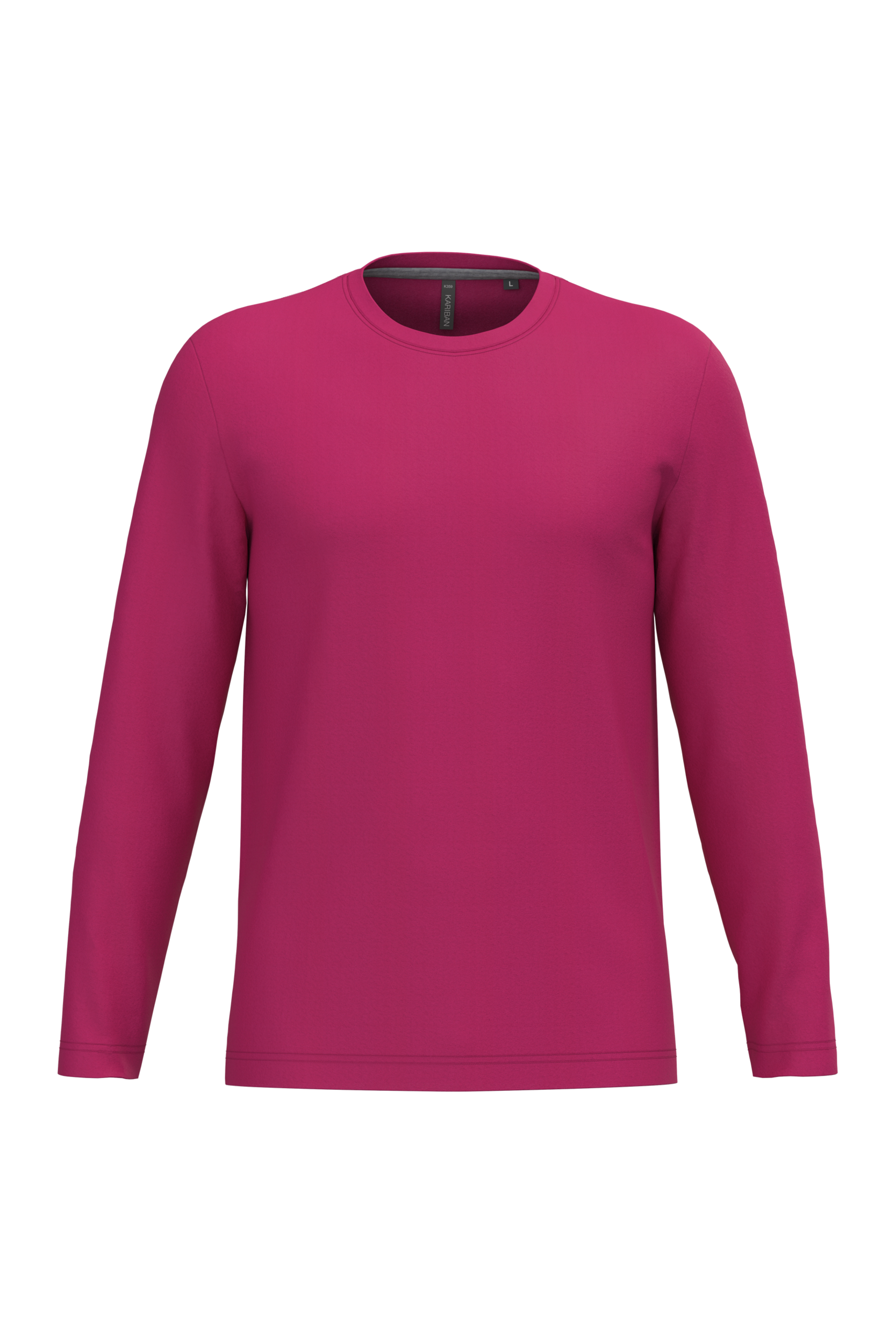 Miniature 14 pour T-shirt col rond manches longues homme