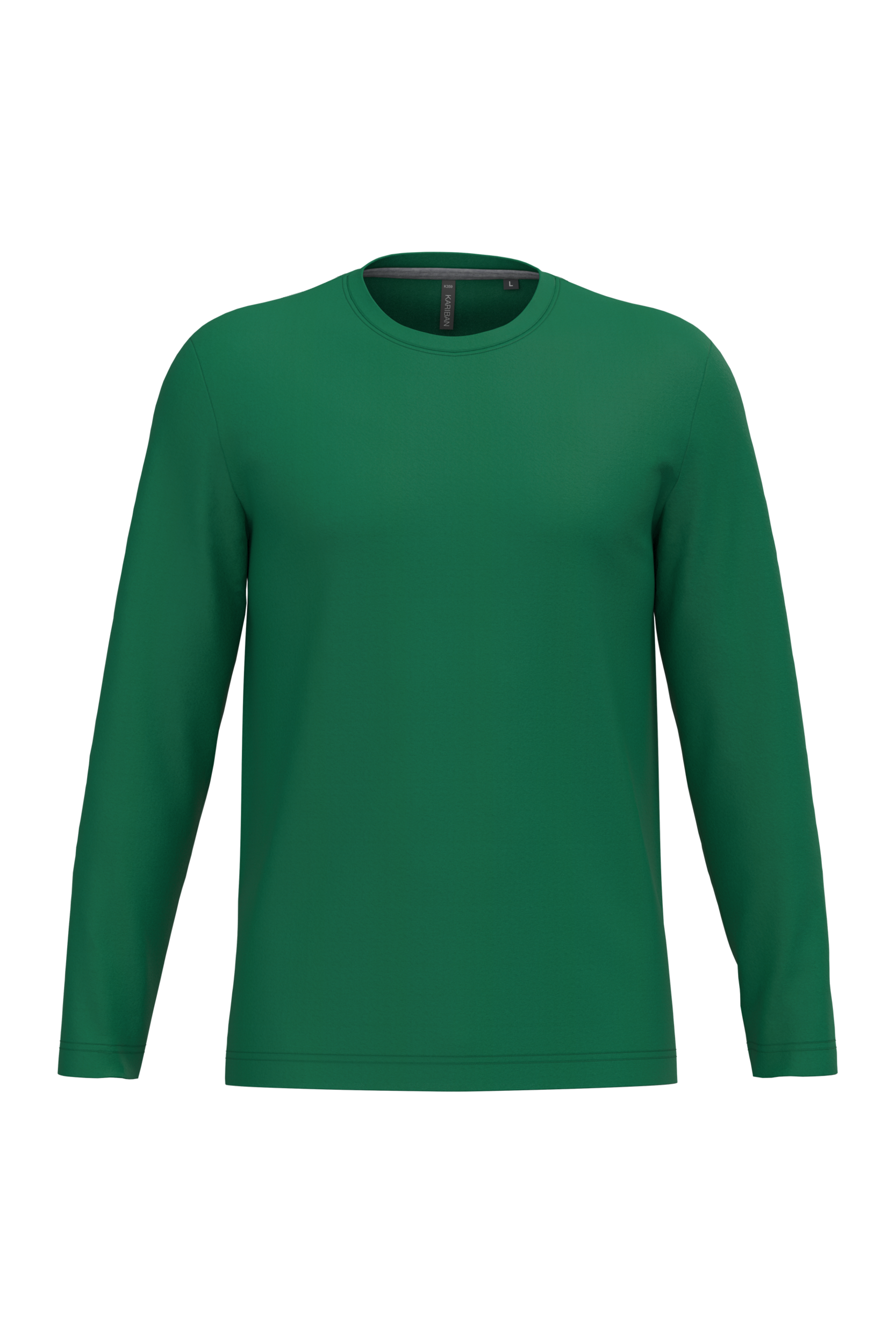Miniature 15 pour T-shirt col rond manches longues homme