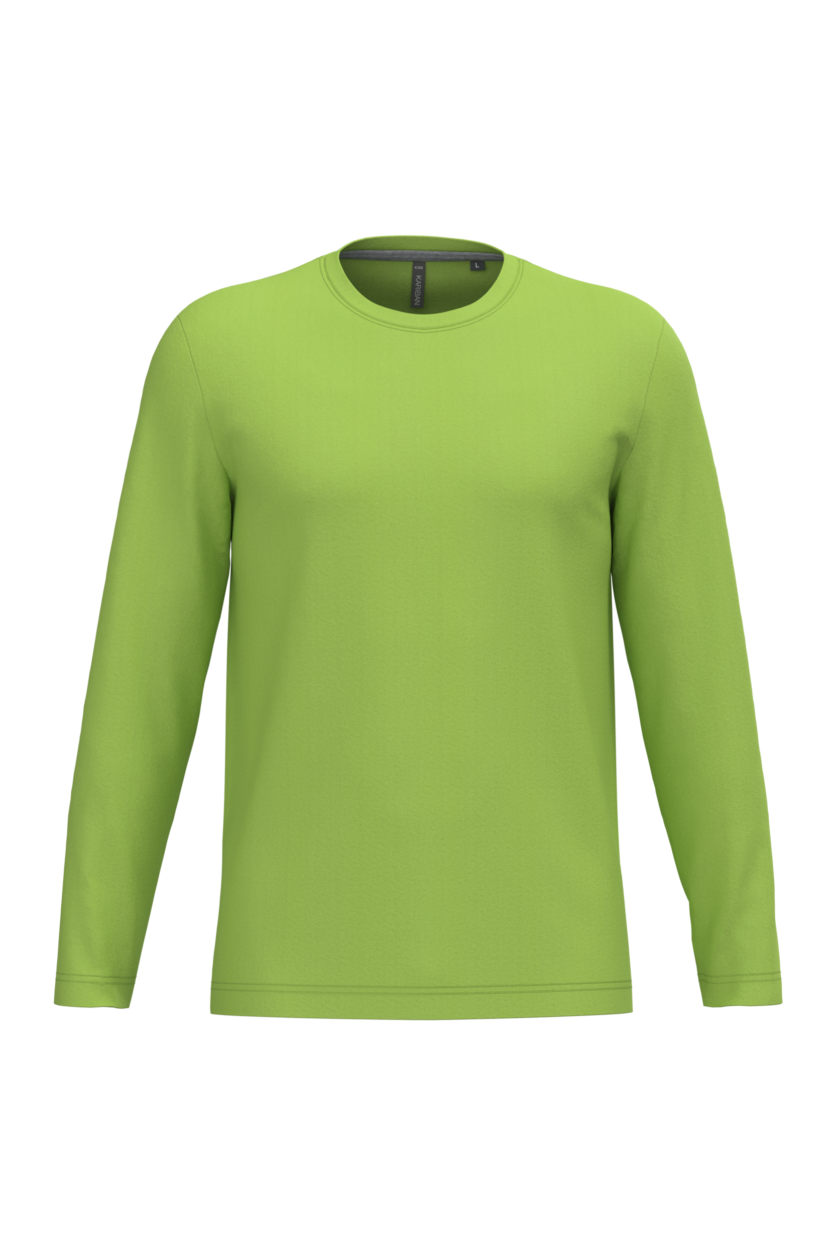 Miniature 18 pour T-shirt col rond manches longues homme
