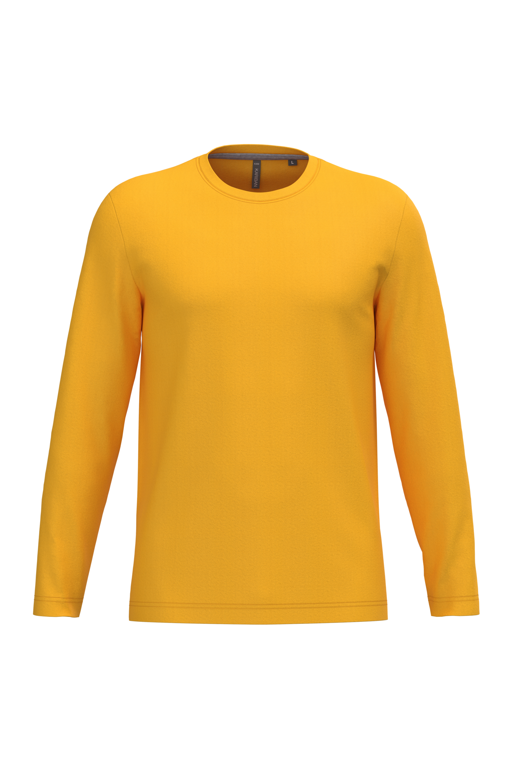Miniature 28 pour T-shirt col rond manches longues homme