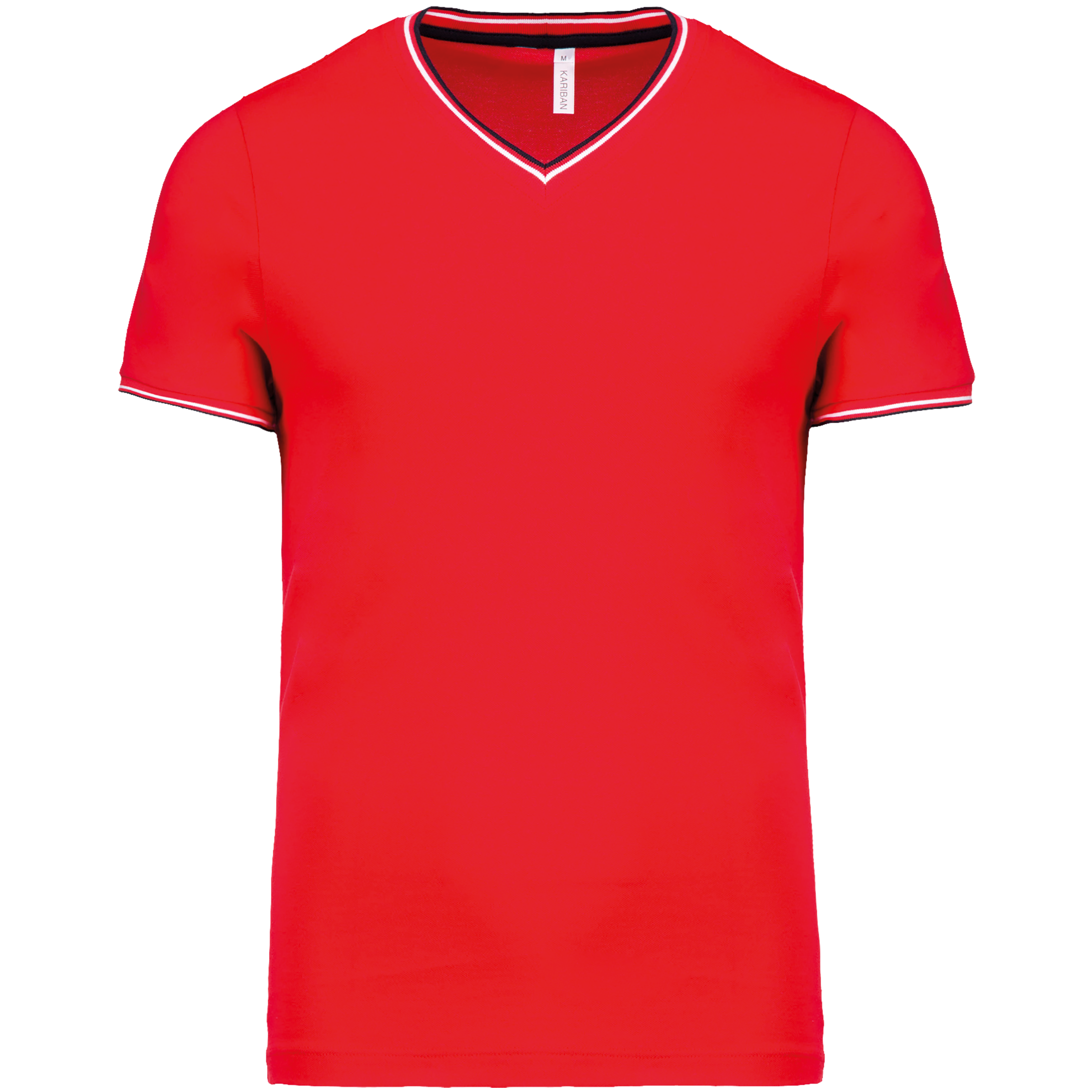 Miniature 13 pour T-shirt maille piquée col V homme