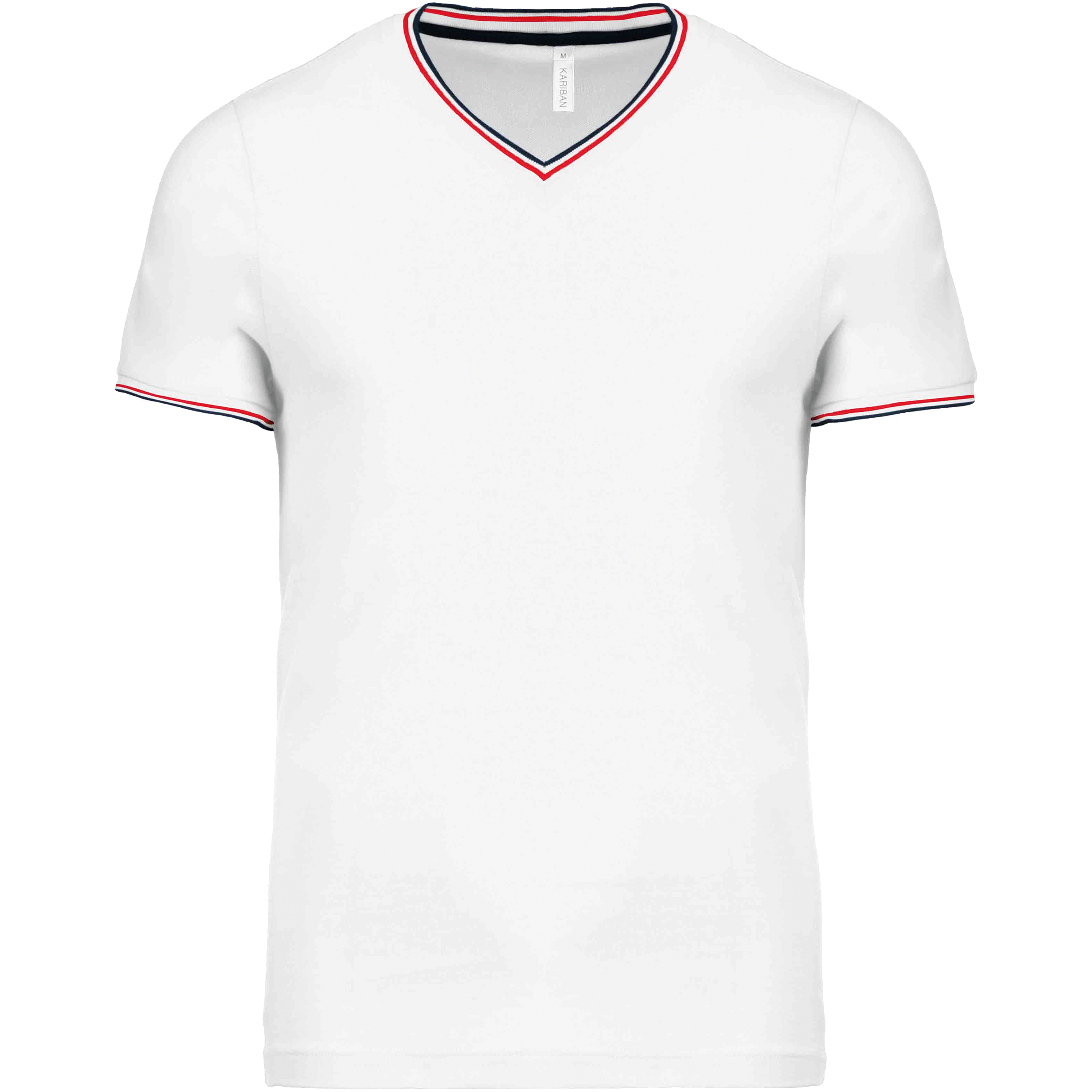 Miniature 14 pour T-shirt maille piquée col V homme