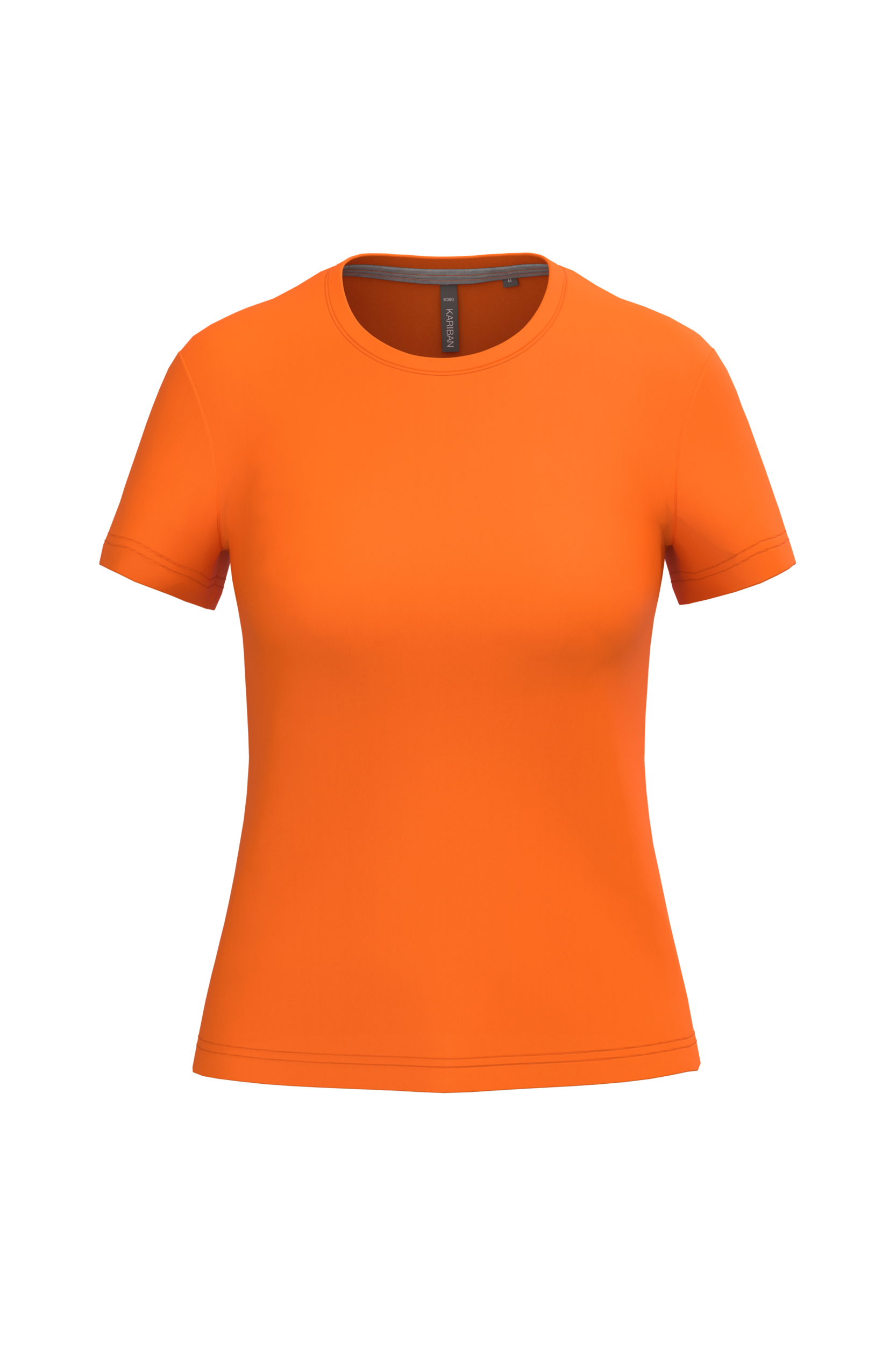 Miniature 20 pour T-shirt col rond manches courtes femme