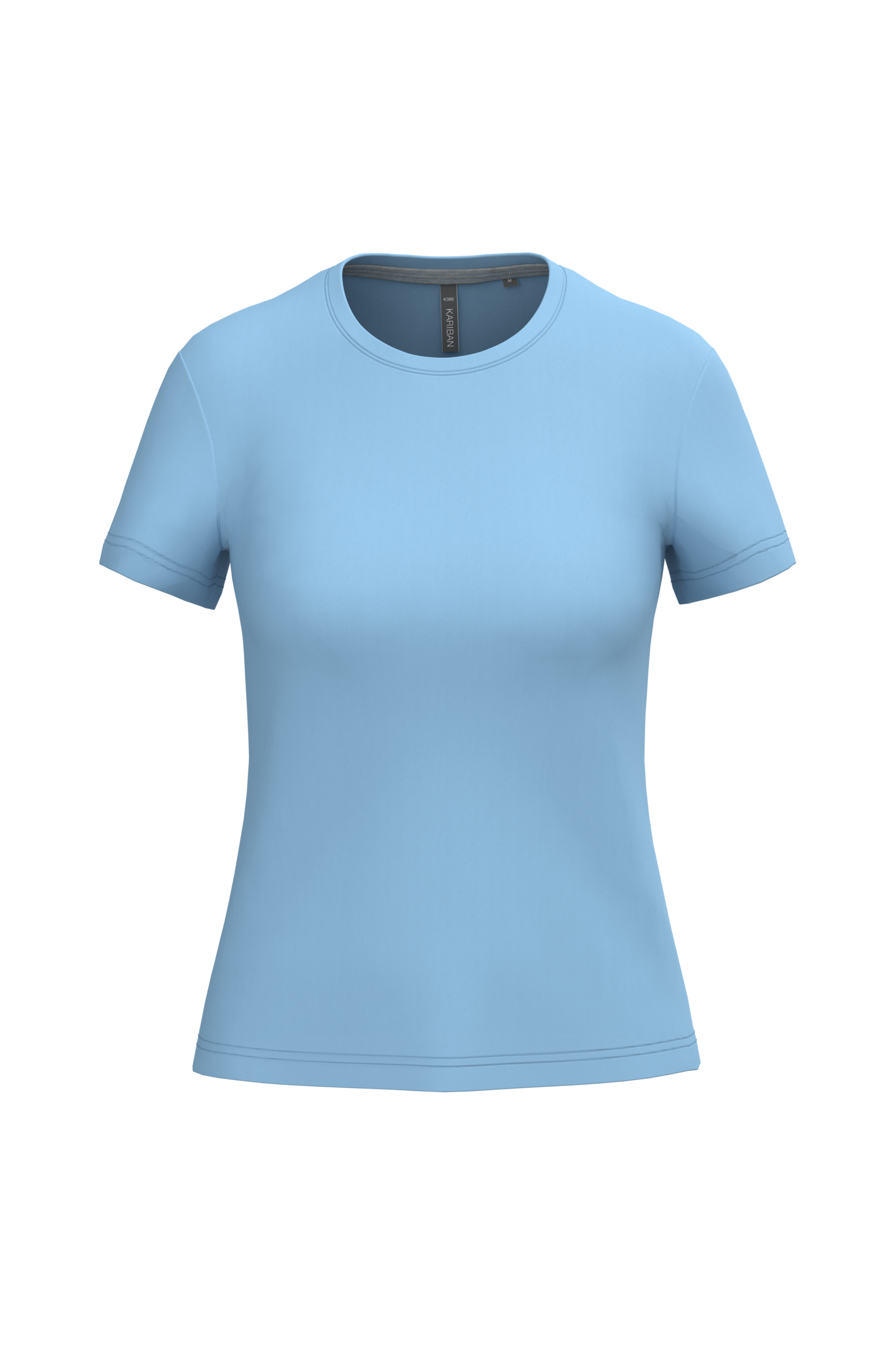 Miniature 24 pour T-shirt col rond manches courtes femme
