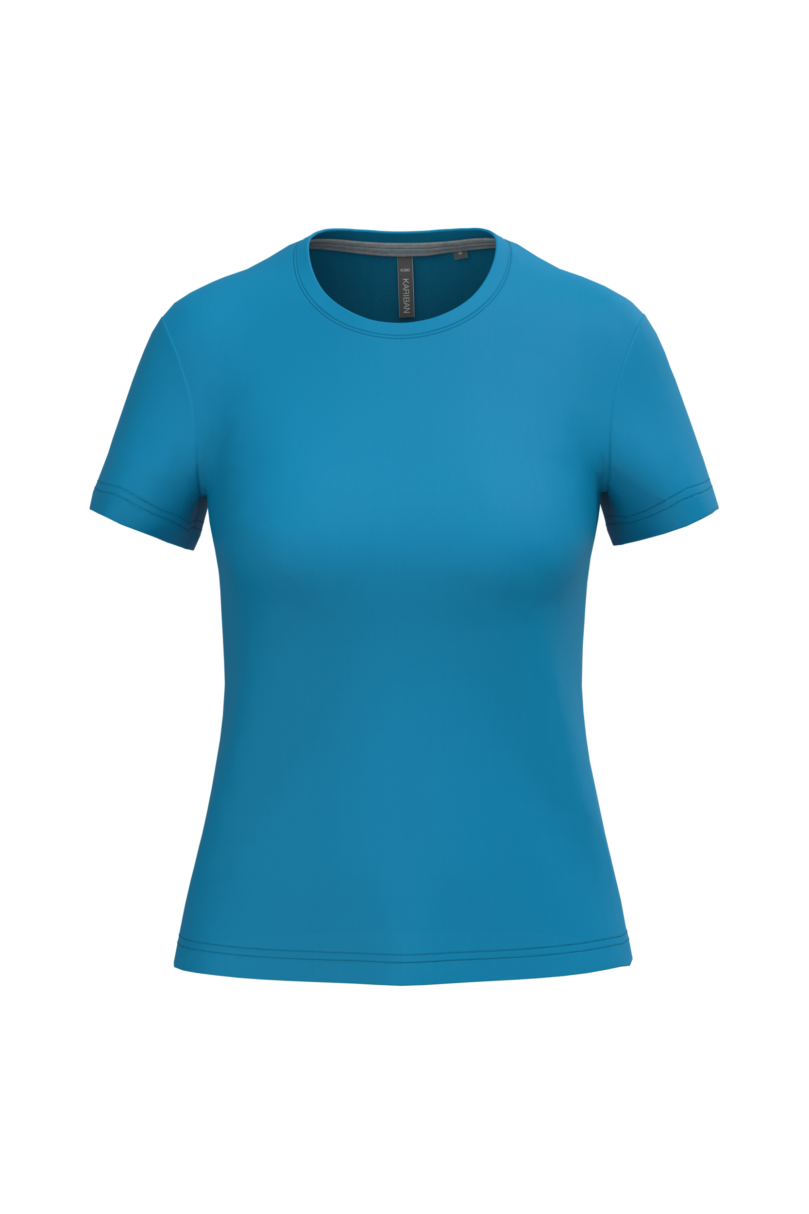 Miniature 25 pour T-shirt col rond manches courtes femme
