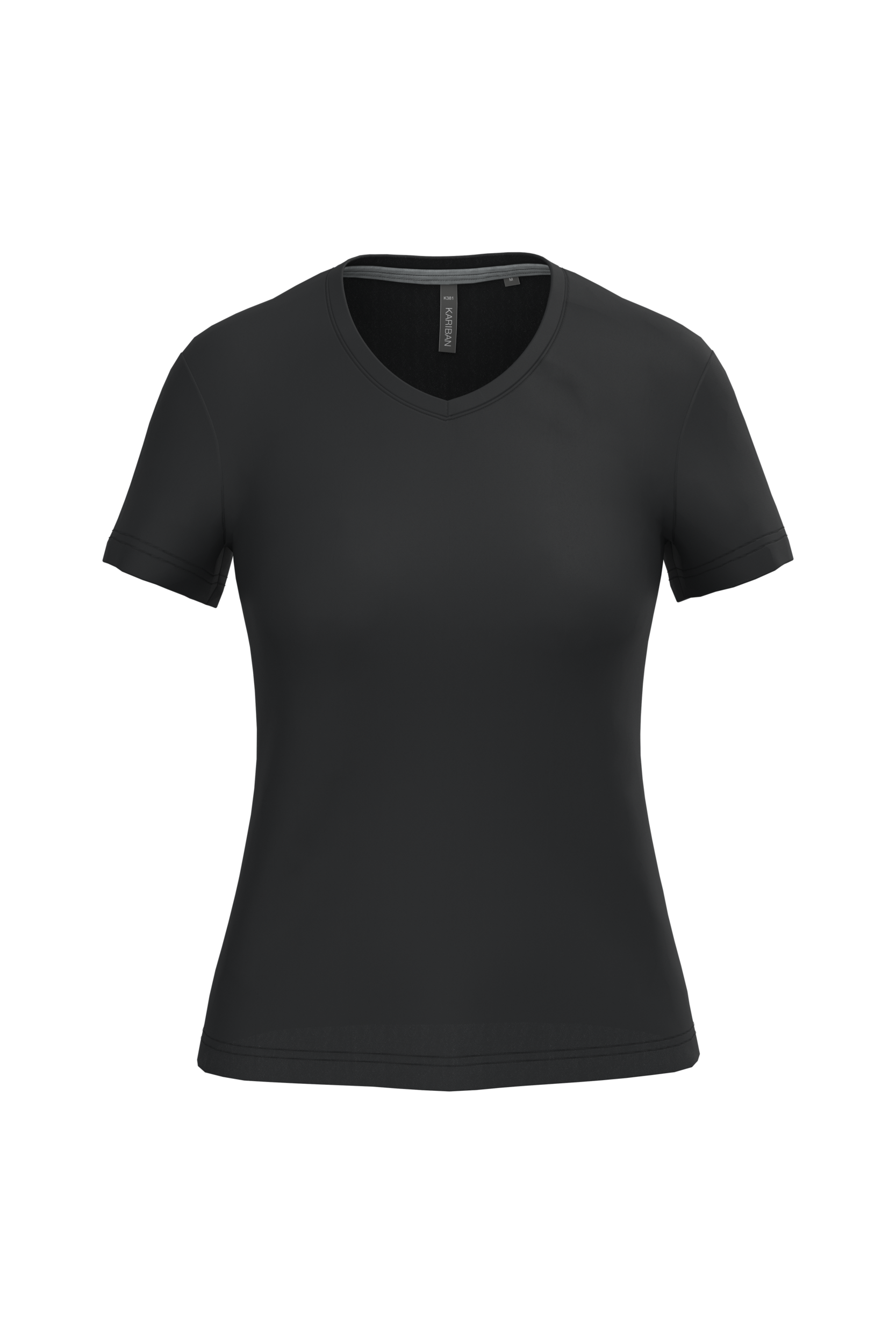 Miniature 9 pour T-shirt col V manches courtes femme