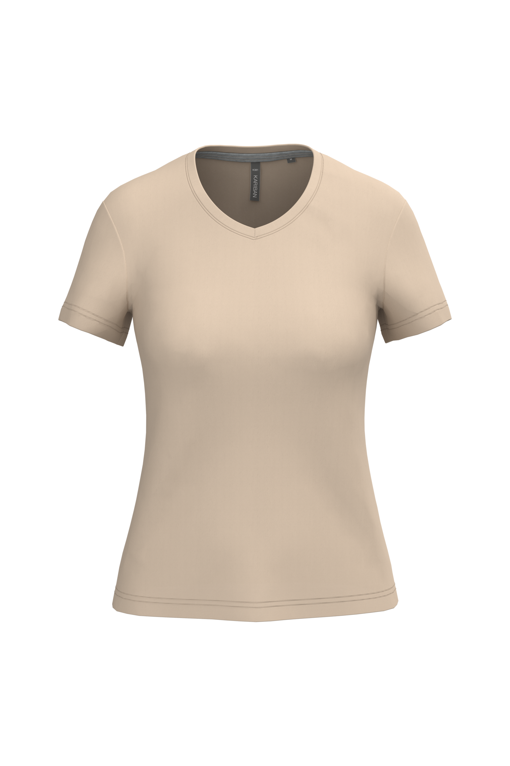Miniature 17 pour T-shirt col V manches courtes femme