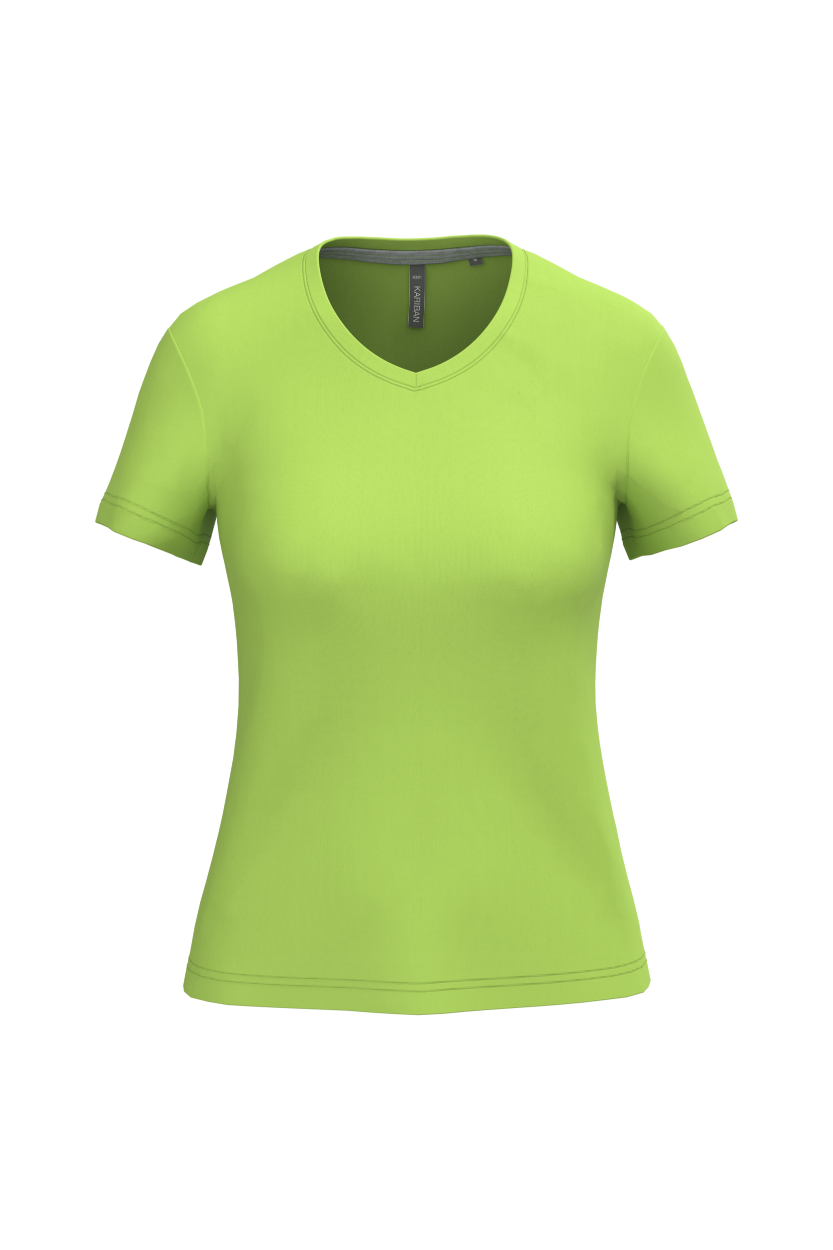 Miniature 18 pour T-shirt col V manches courtes femme
