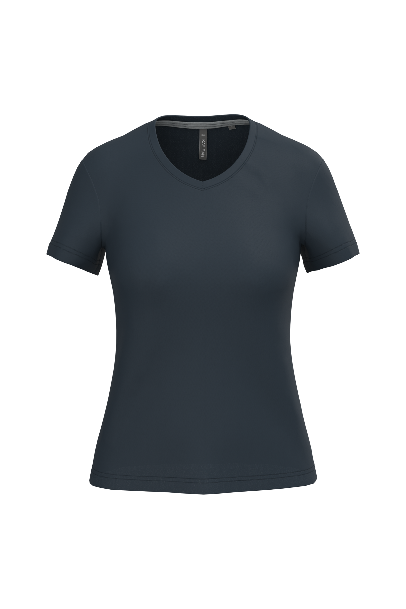 Miniature 19 pour T-shirt col V manches courtes femme