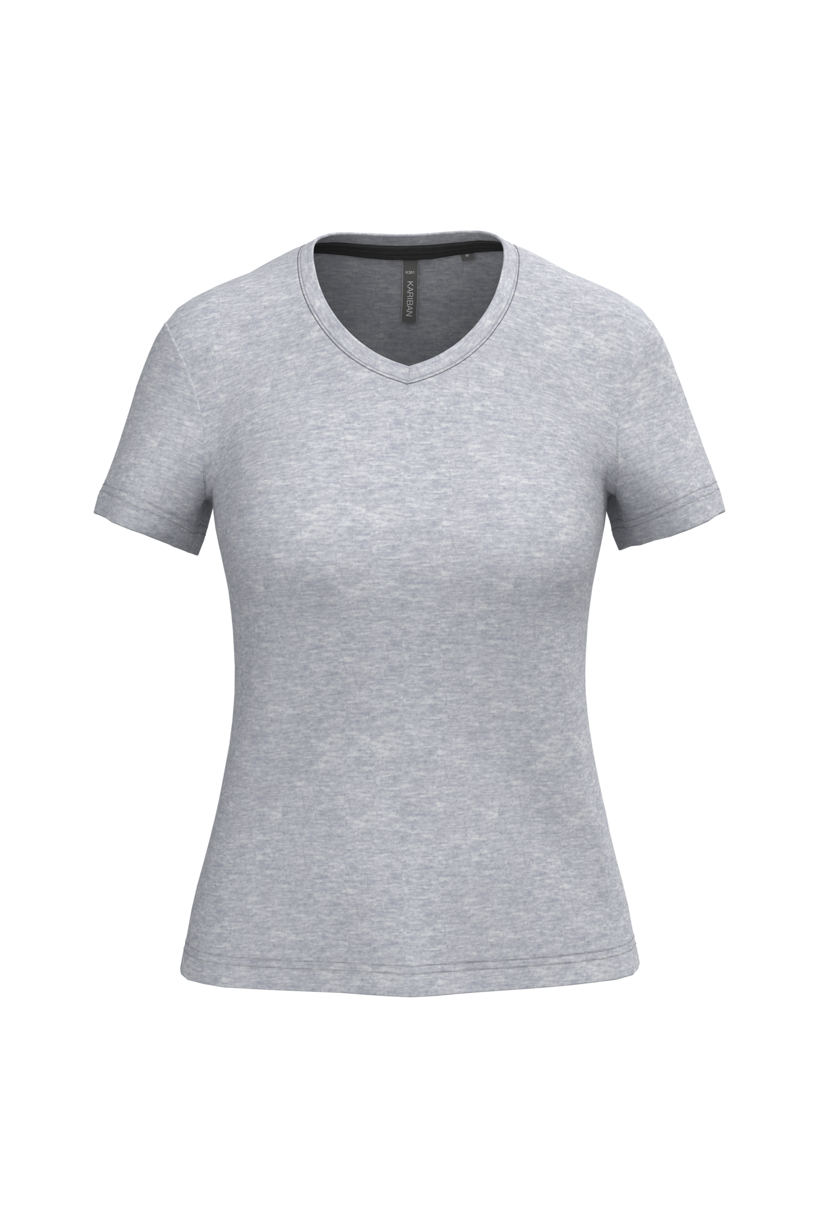 Miniature 21 pour T-shirt col V manches courtes femme