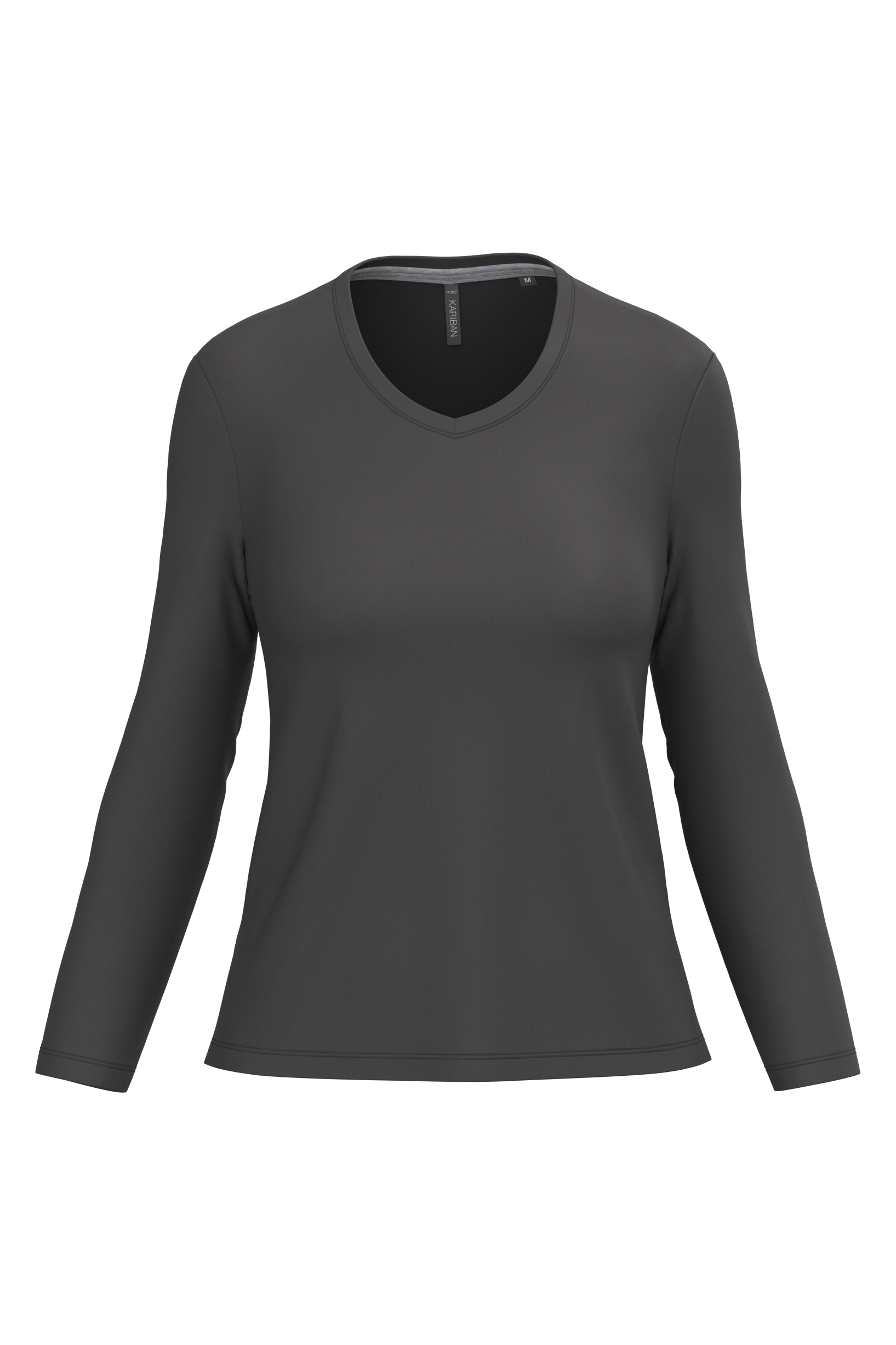 Miniature 11 pour T-shirt col V manches longues femme