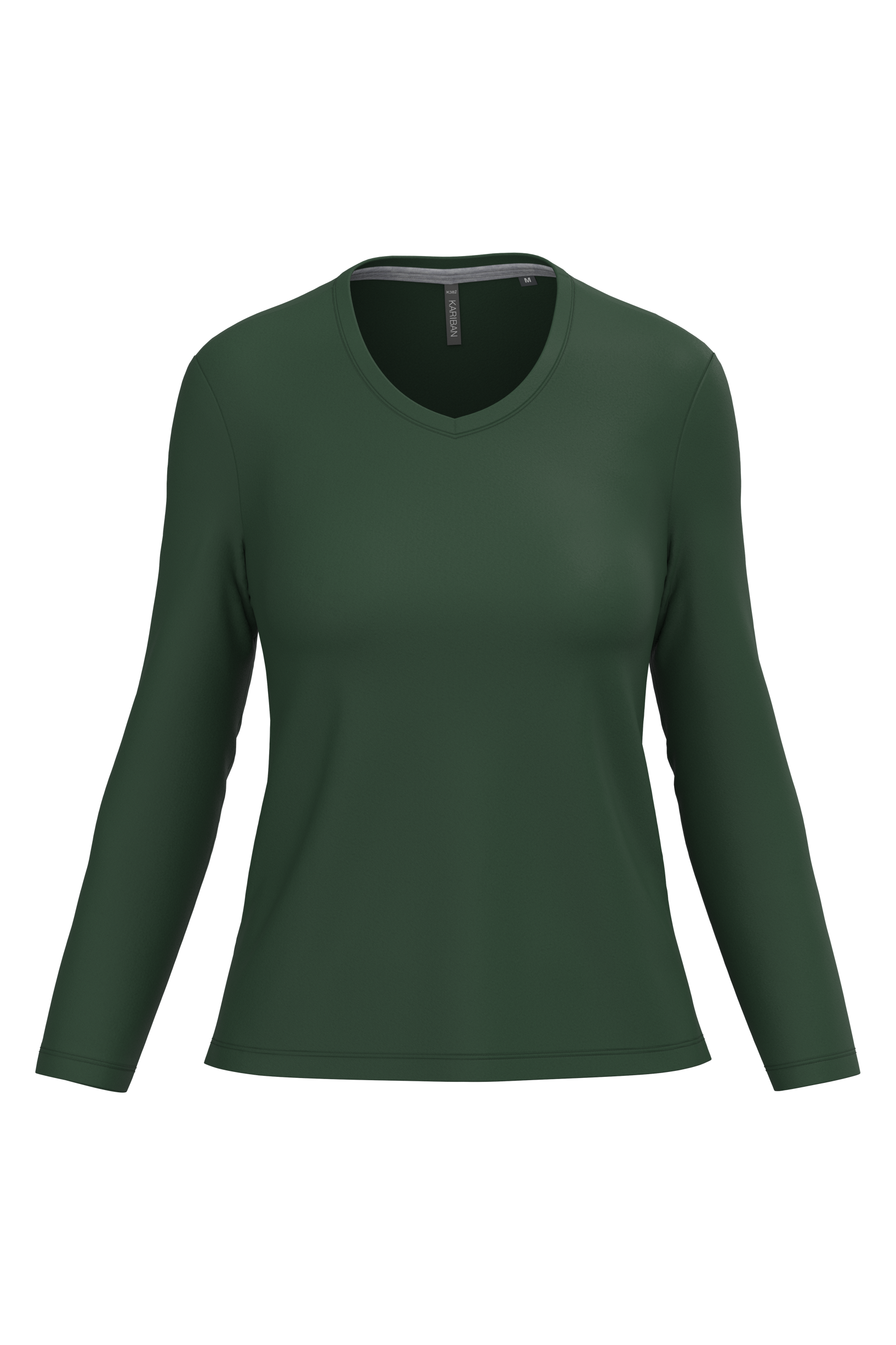 Miniature 13 pour T-shirt col V manches longues femme