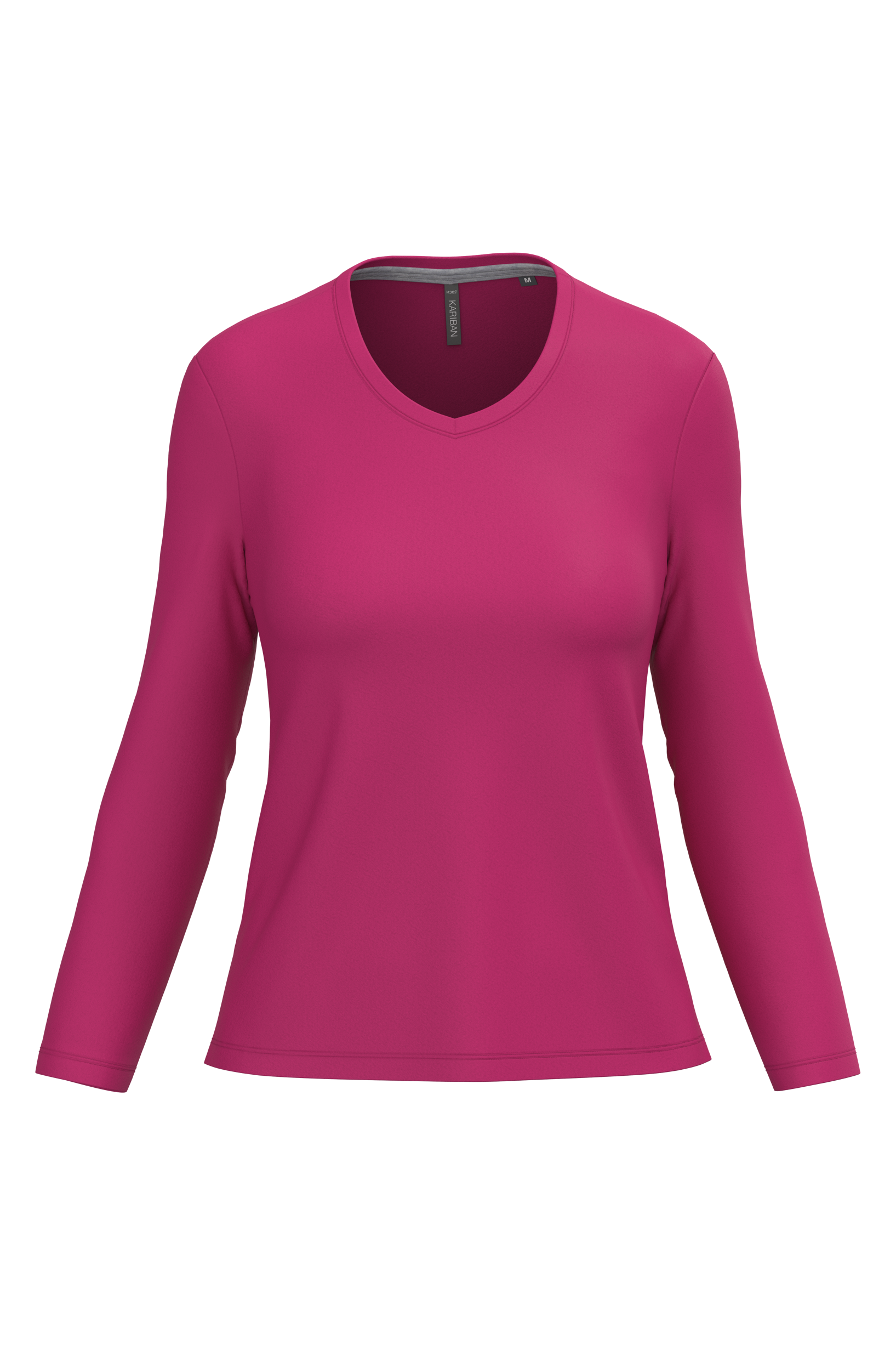 Miniature 14 pour T-shirt col V manches longues femme