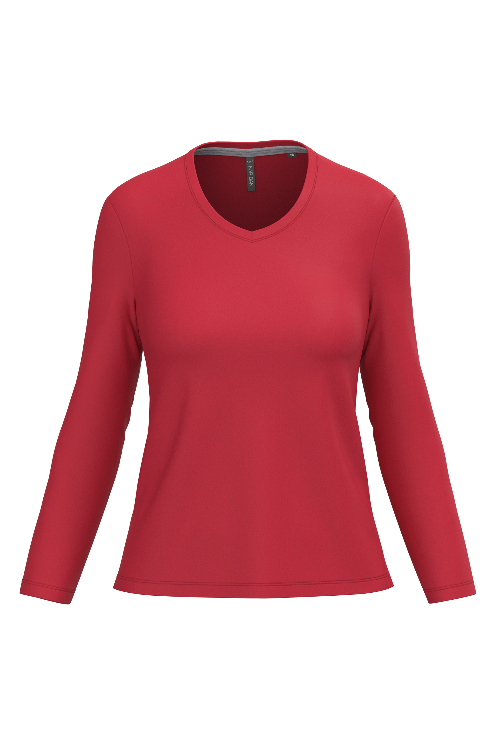 Miniature 23 pour T-shirt col V manches longues femme