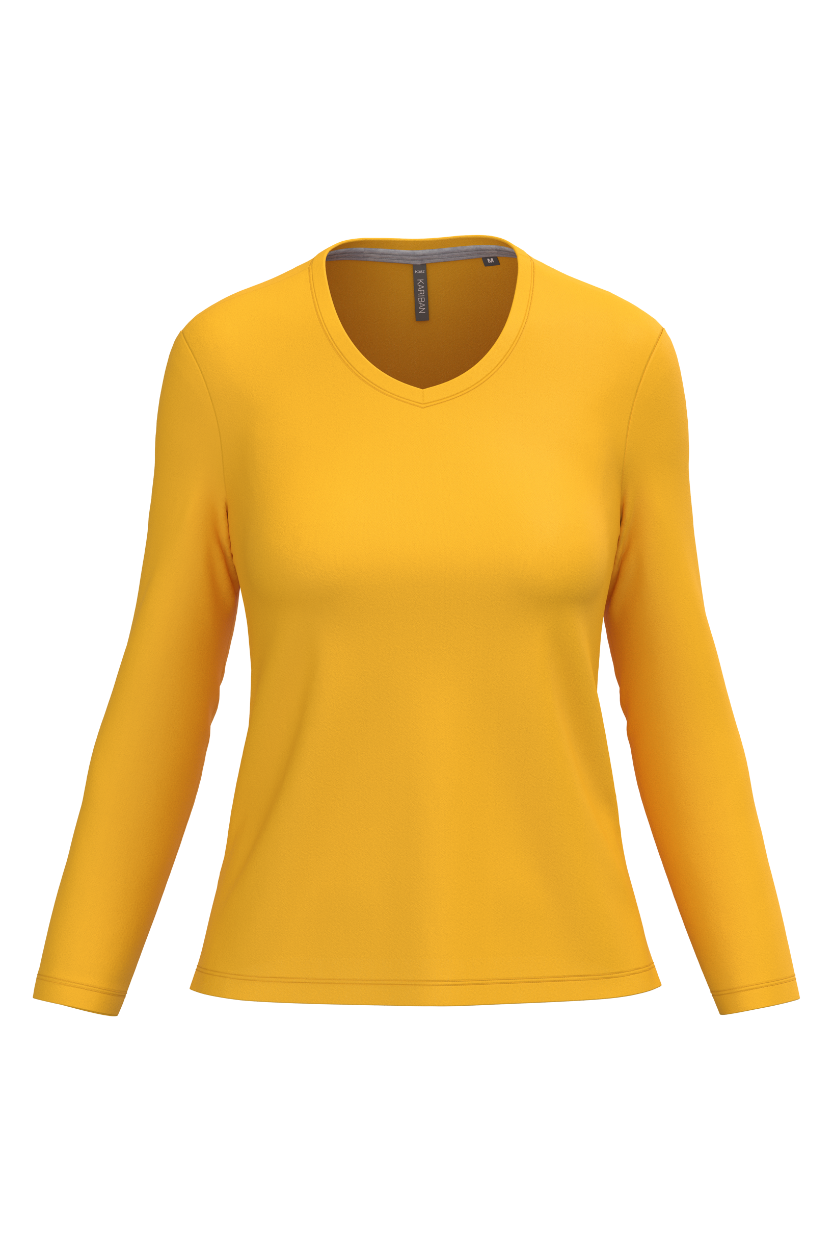 Miniature 28 pour T-shirt col V manches longues femme