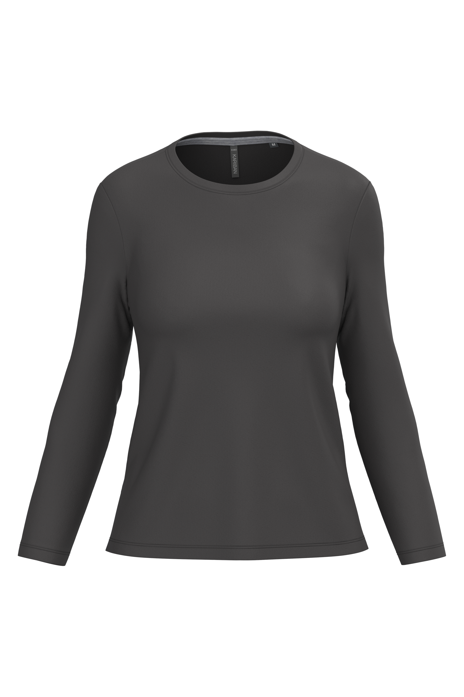 Miniature 11 pour T-shirt col rond manches longues femme