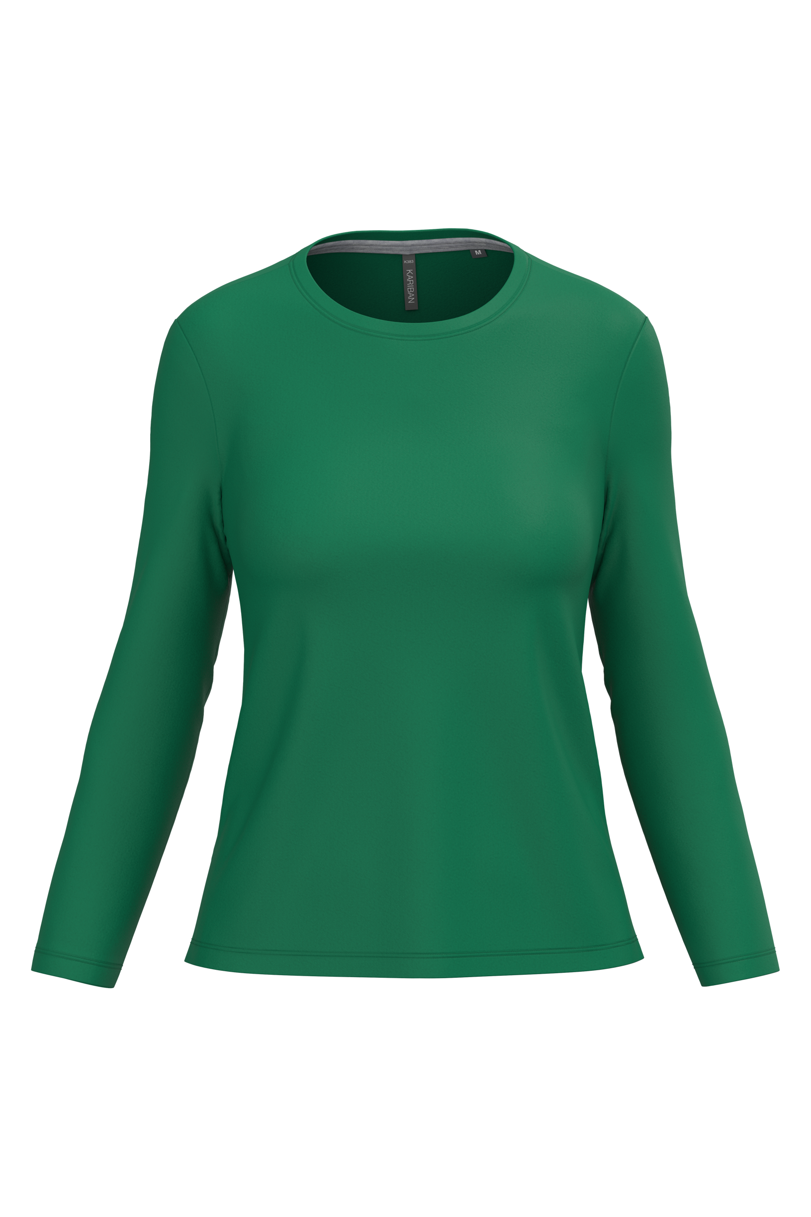 Miniature 15 pour T-shirt col rond manches longues femme