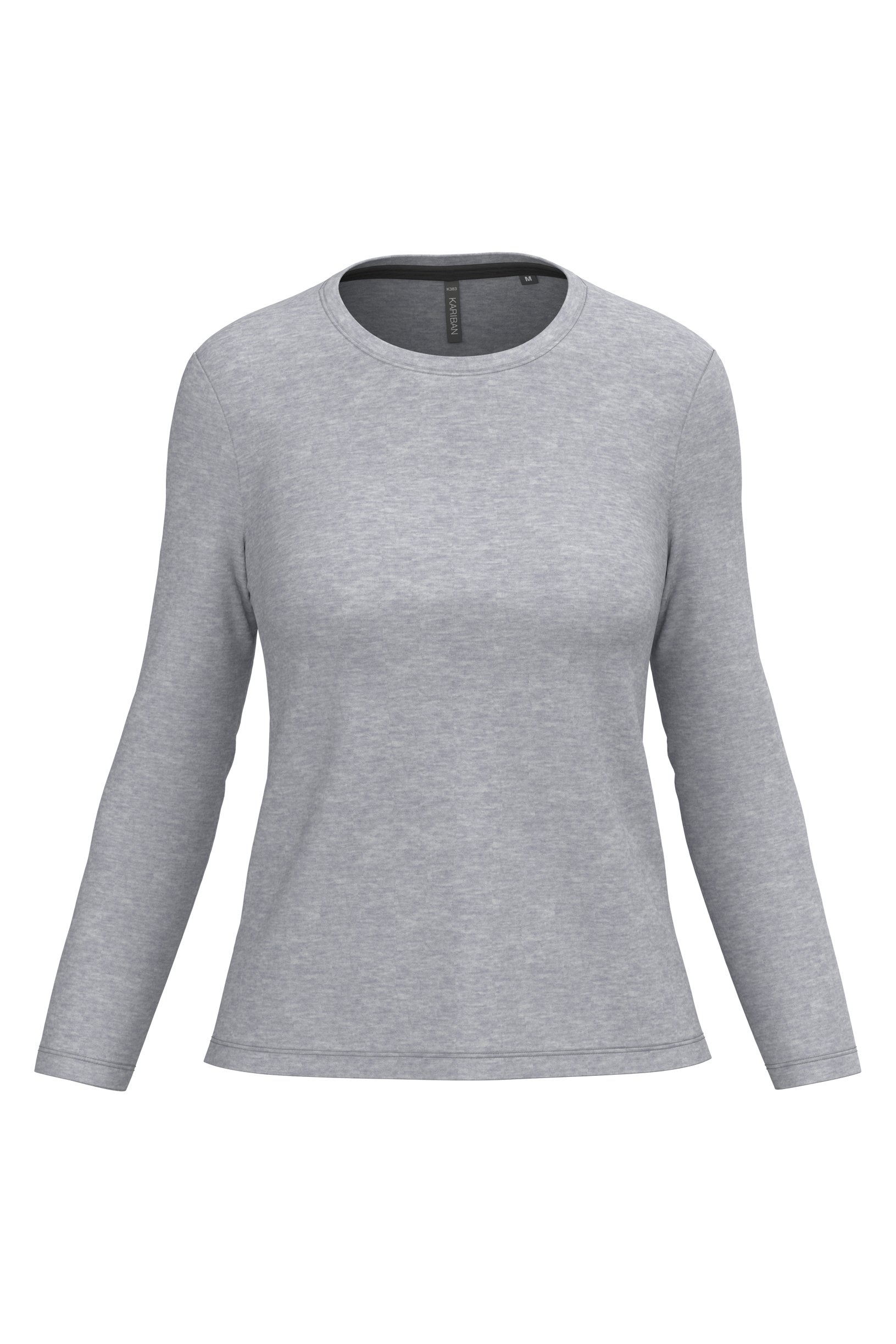 Miniature 21 pour T-shirt col rond manches longues femme