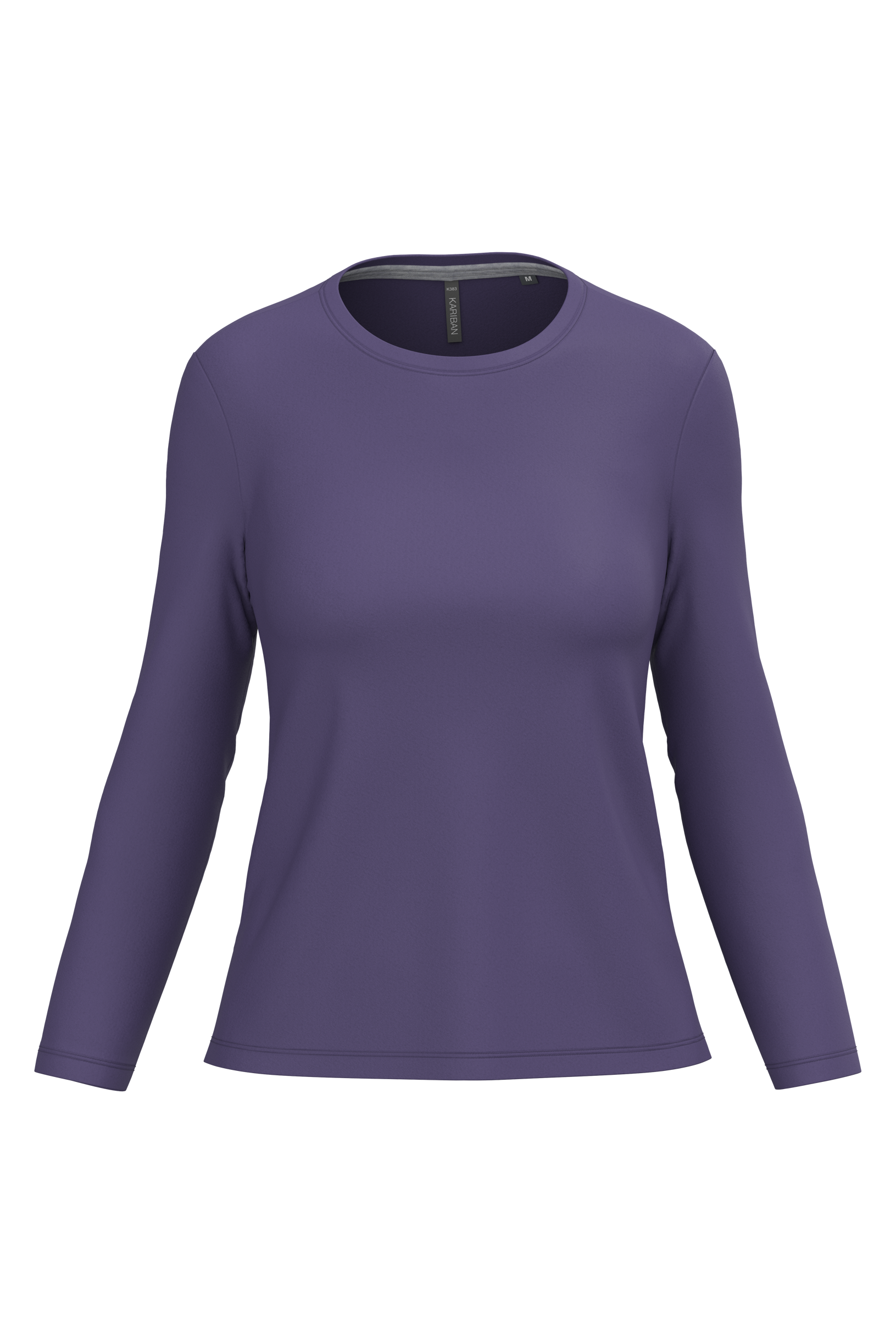 Miniature 22 pour T-shirt col rond manches longues femme