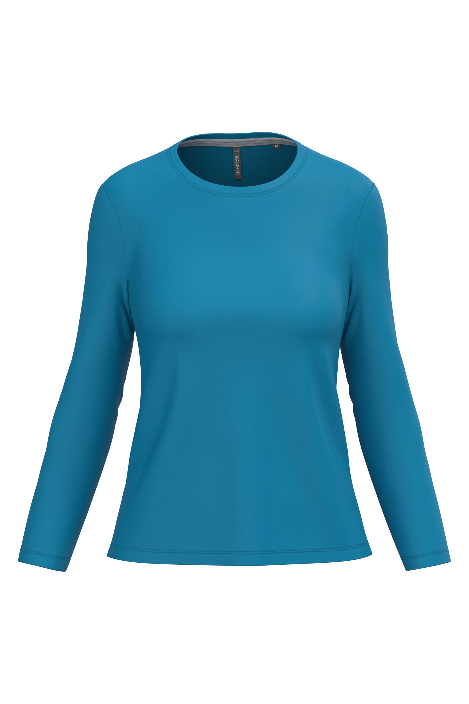 Miniature 25 pour T-shirt col rond manches longues femme