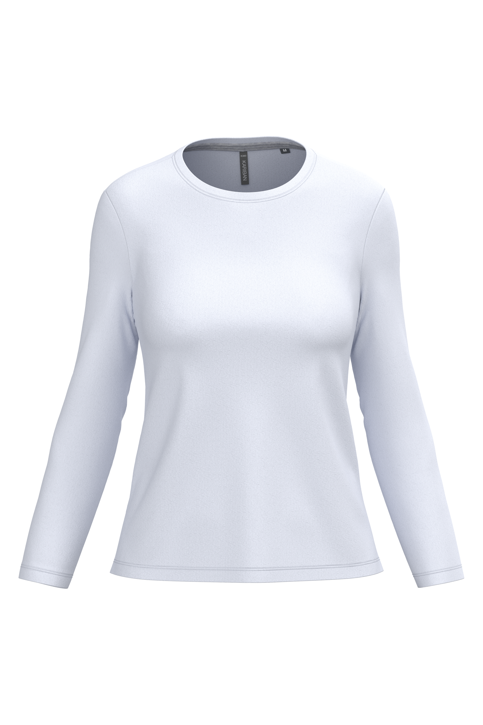 Miniature 26 pour T-shirt col rond manches longues femme