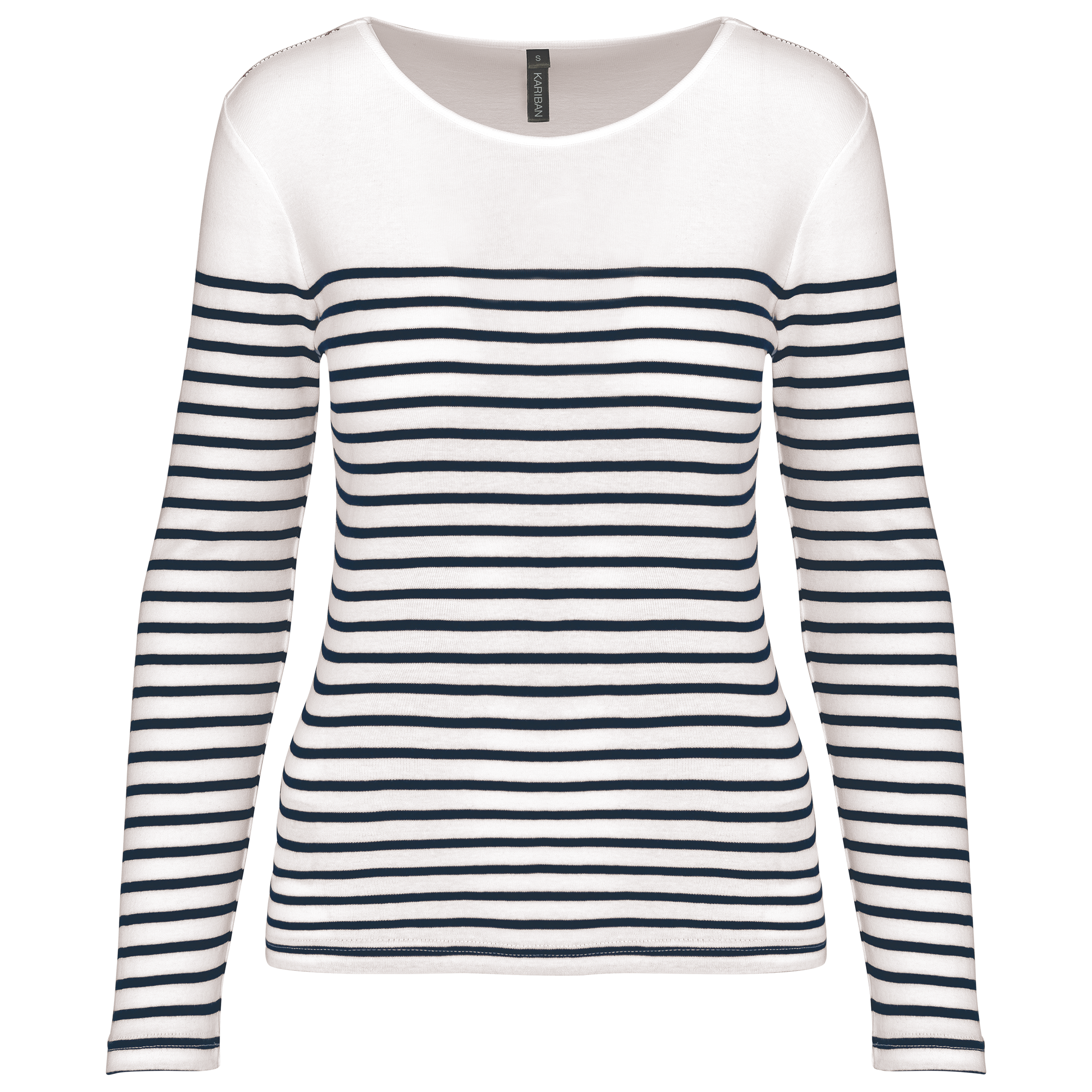Miniature 11 pour Marinière manches longues femme