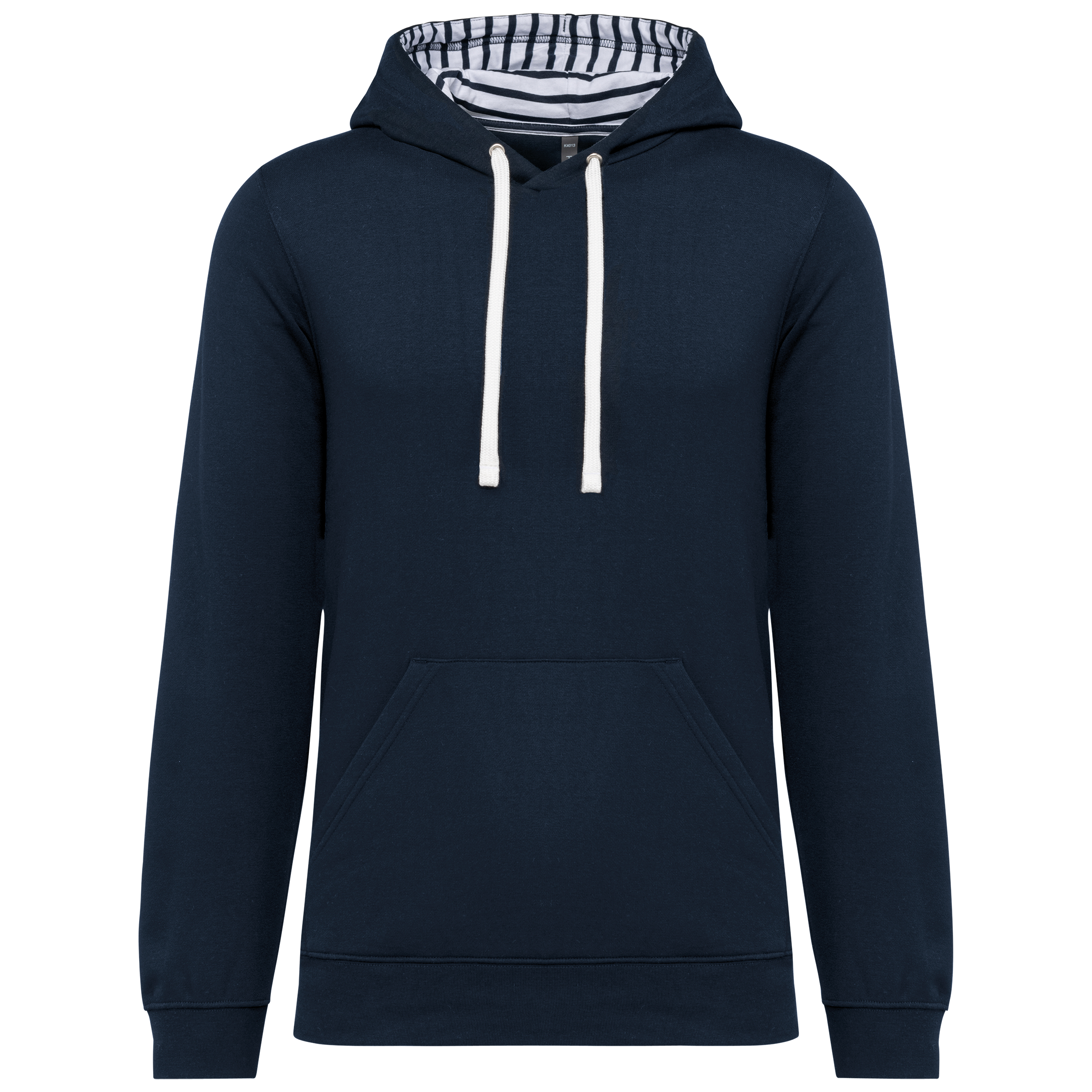 Miniature 18 pour Sweat-shirt à capuche contrastée à motifs unisexe