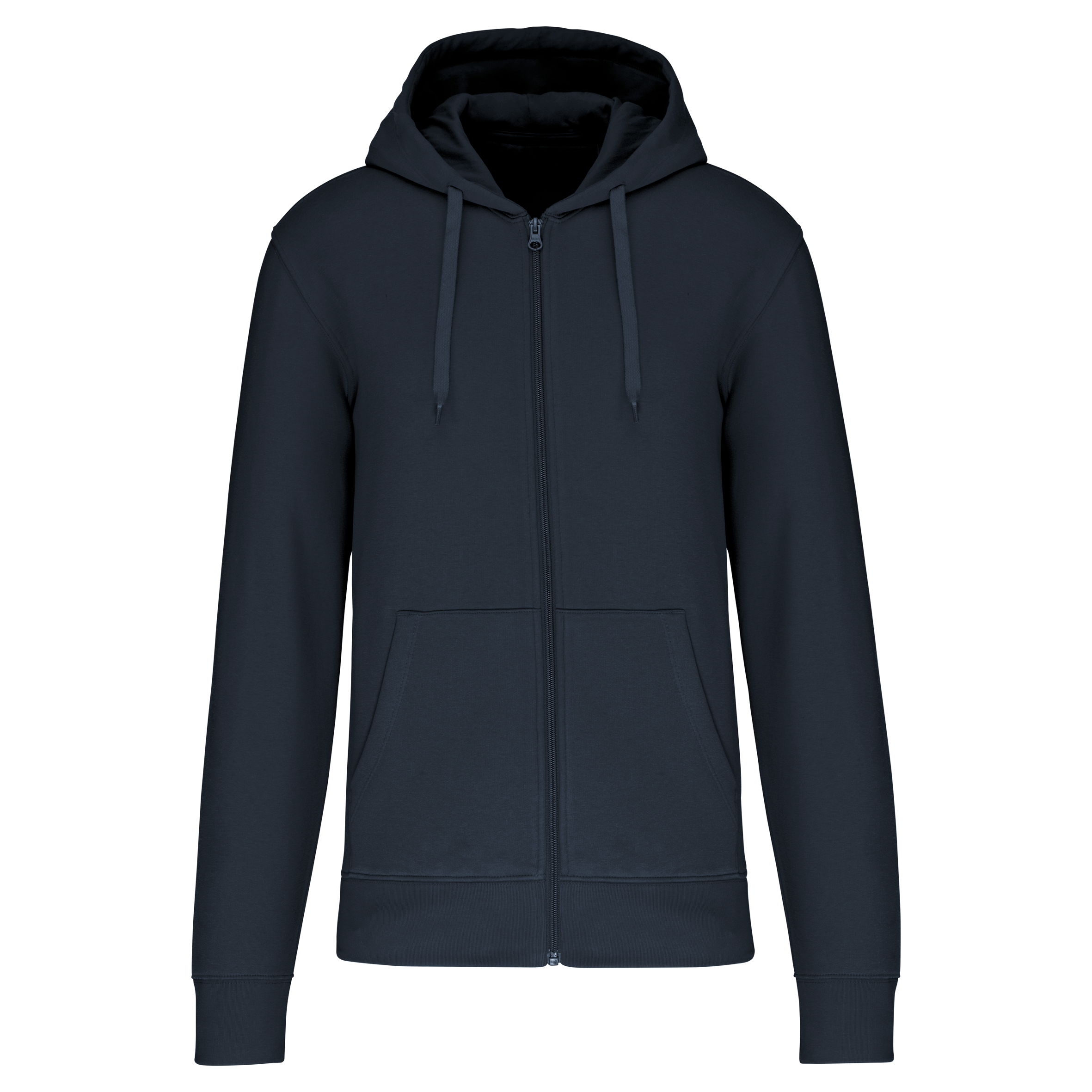 Miniature 15 pour Sweat-shirt écoresponsable zippé à capuche homme