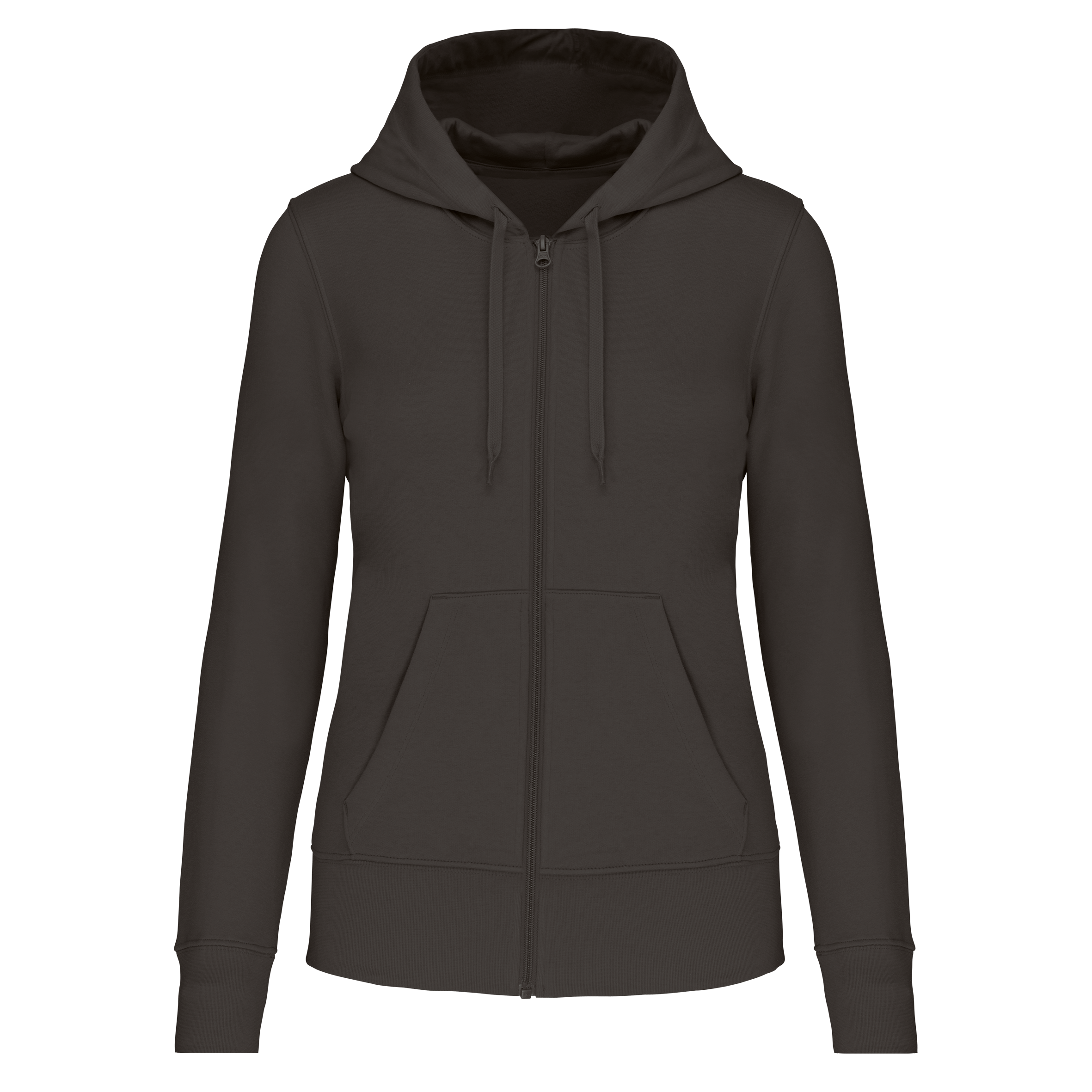 Miniature 10 pour Sweat-shirt écoresponsable zippé à capuche femme