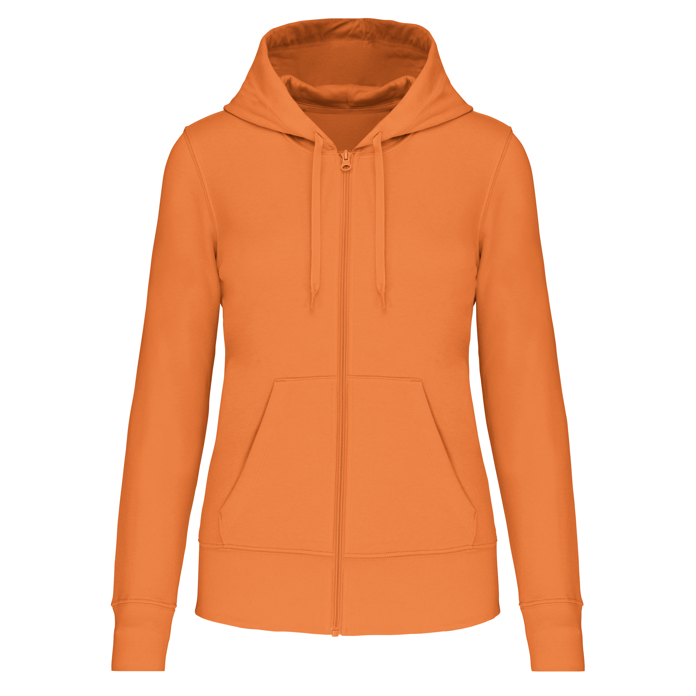 Miniature 12 pour Sweat-shirt écoresponsable zippé à capuche femme