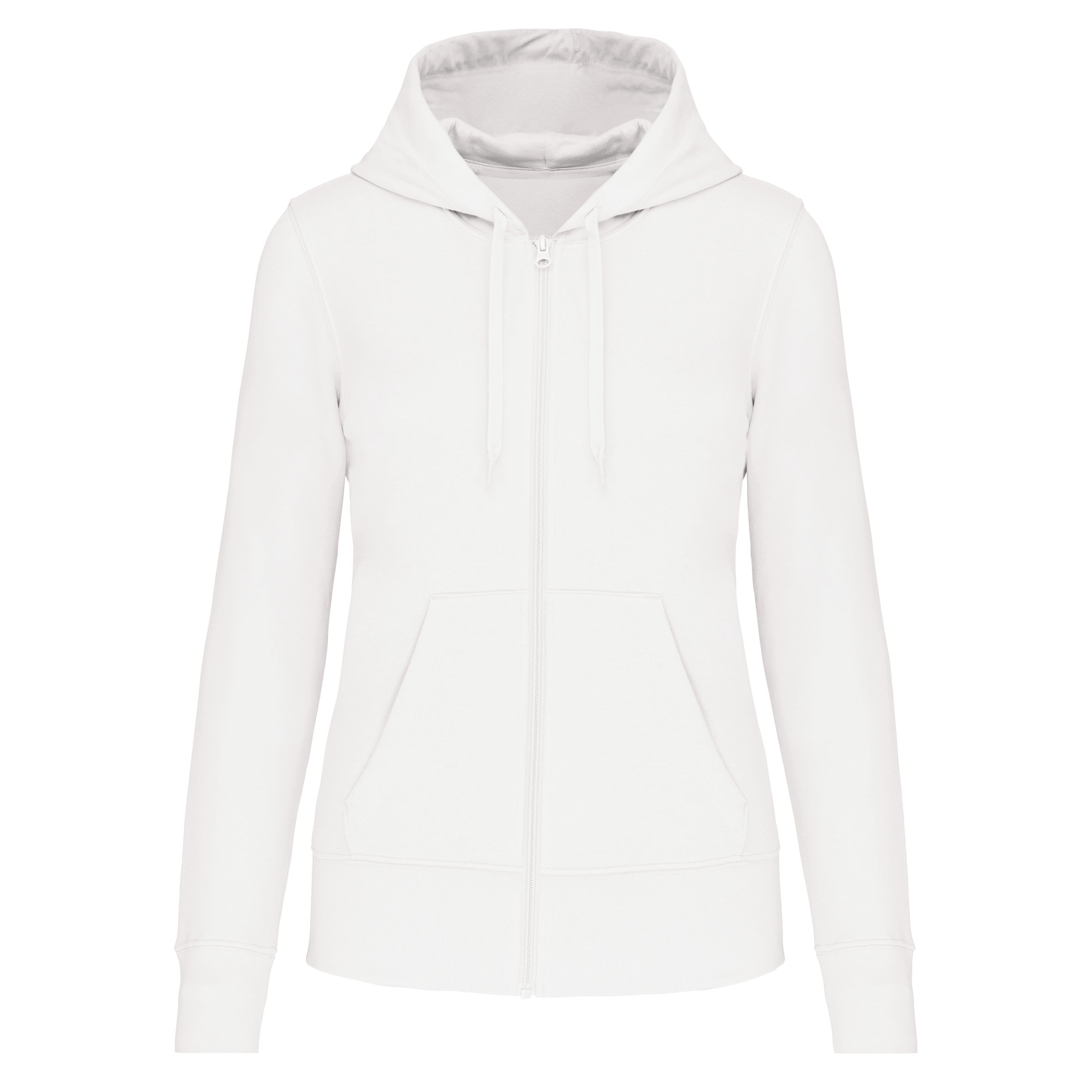 Miniature 18 pour Sweat-shirt écoresponsable zippé à capuche femme