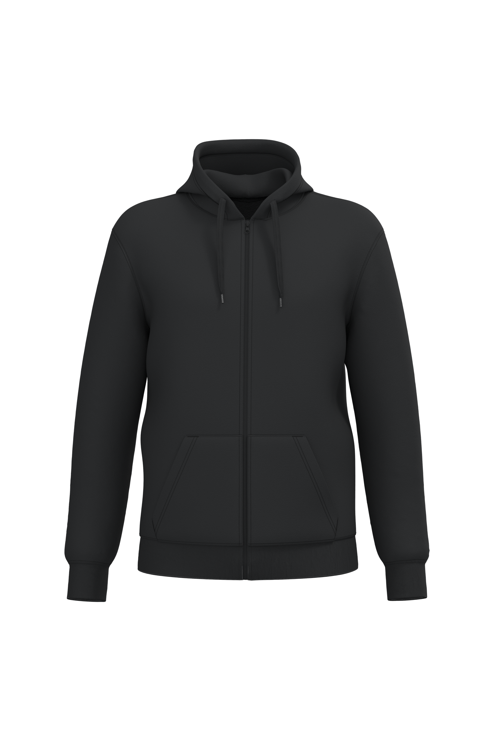 Miniature 21 pour Sweat-shirt recyclé zippé à capuche unisexe