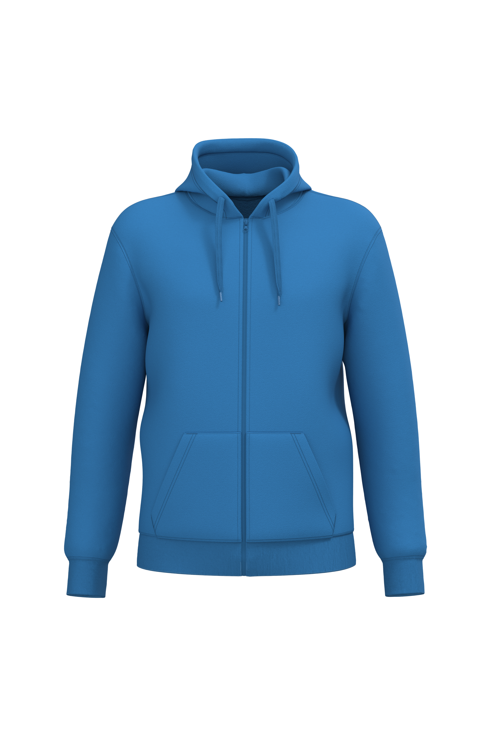 Miniature 23 pour Sweat-shirt recyclé zippé à capuche unisexe