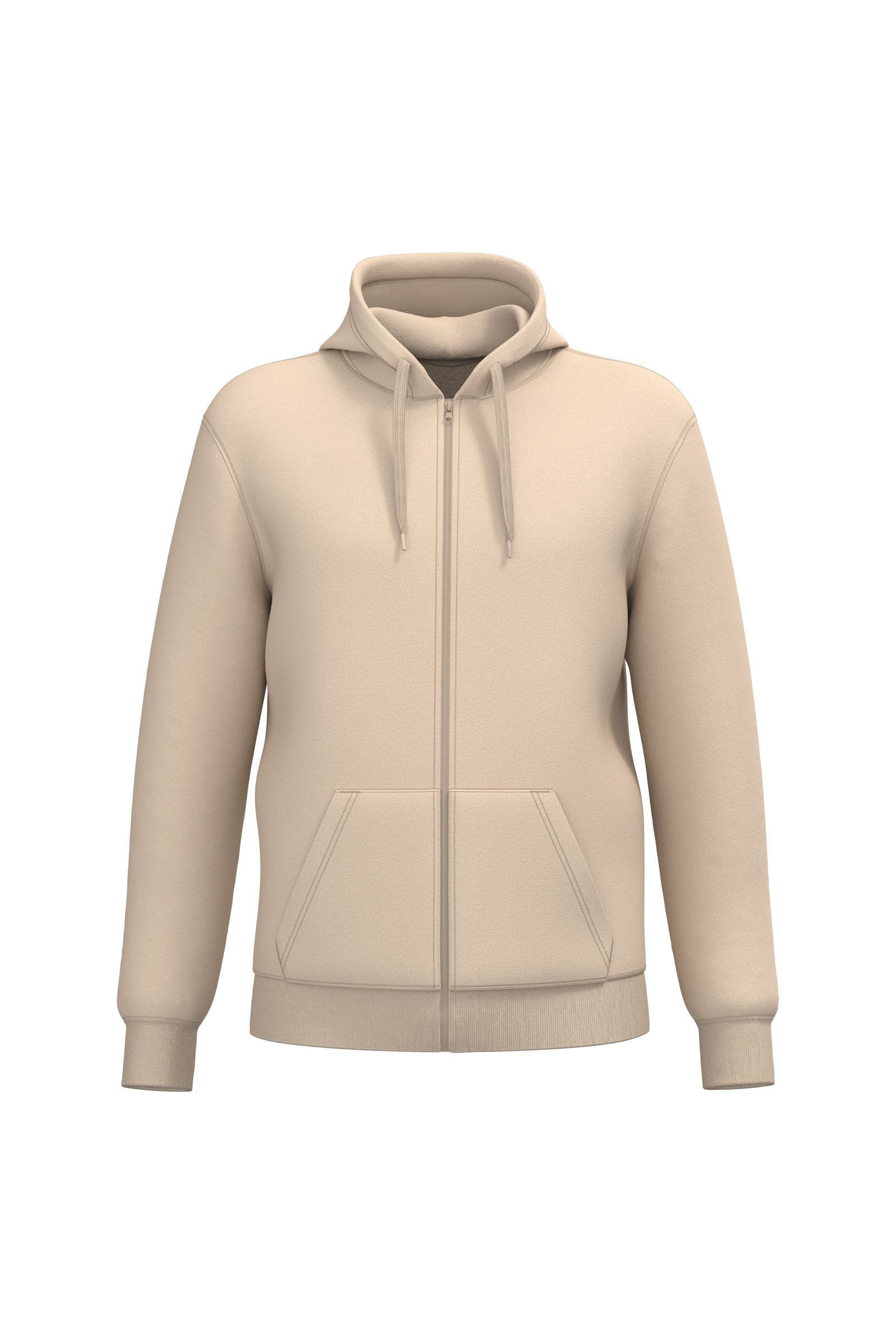Miniature 28 pour Sweat-shirt recyclé zippé à capuche unisexe