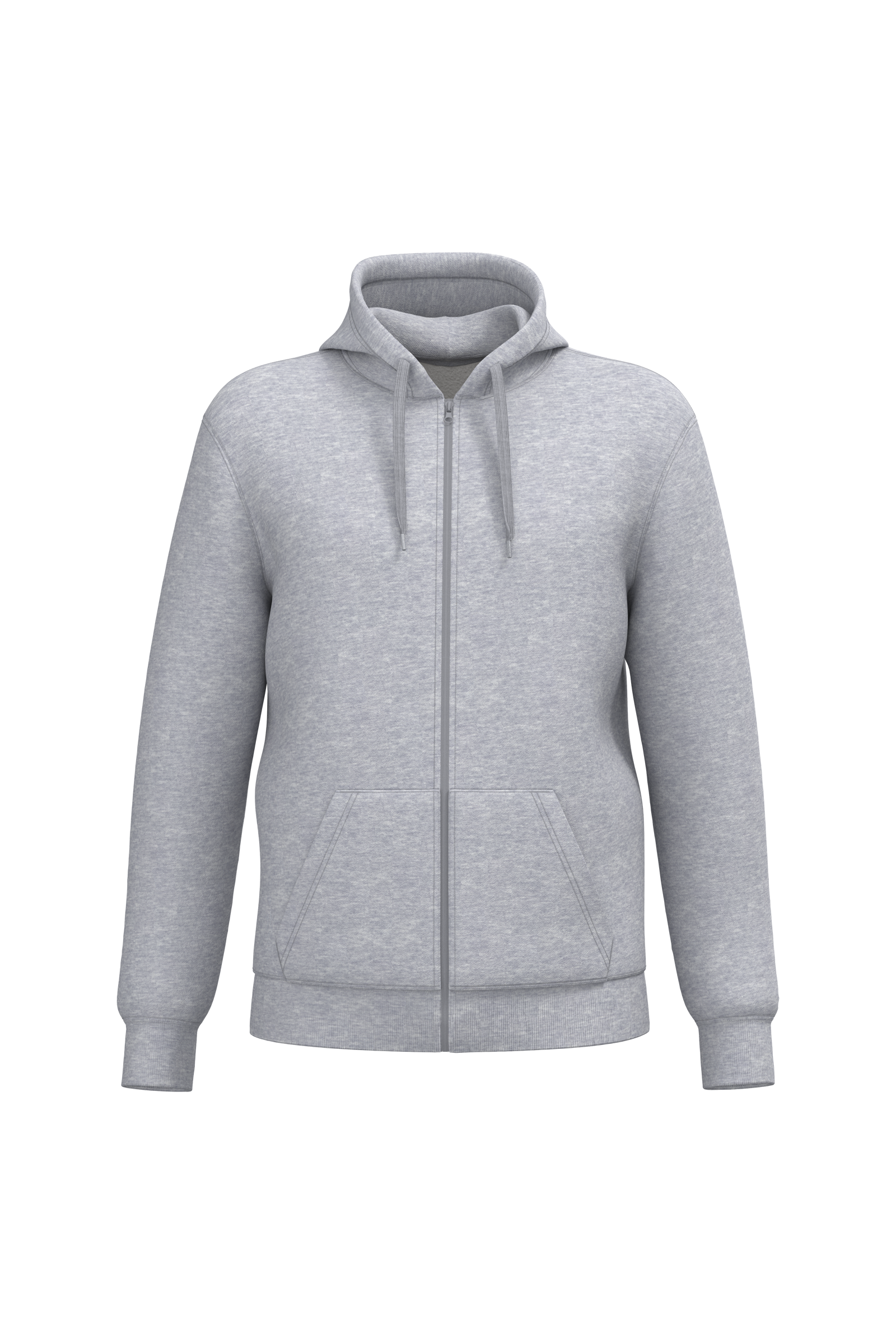 Miniature 25 pour Sweat-shirt recyclé zippé à capuche unisexe