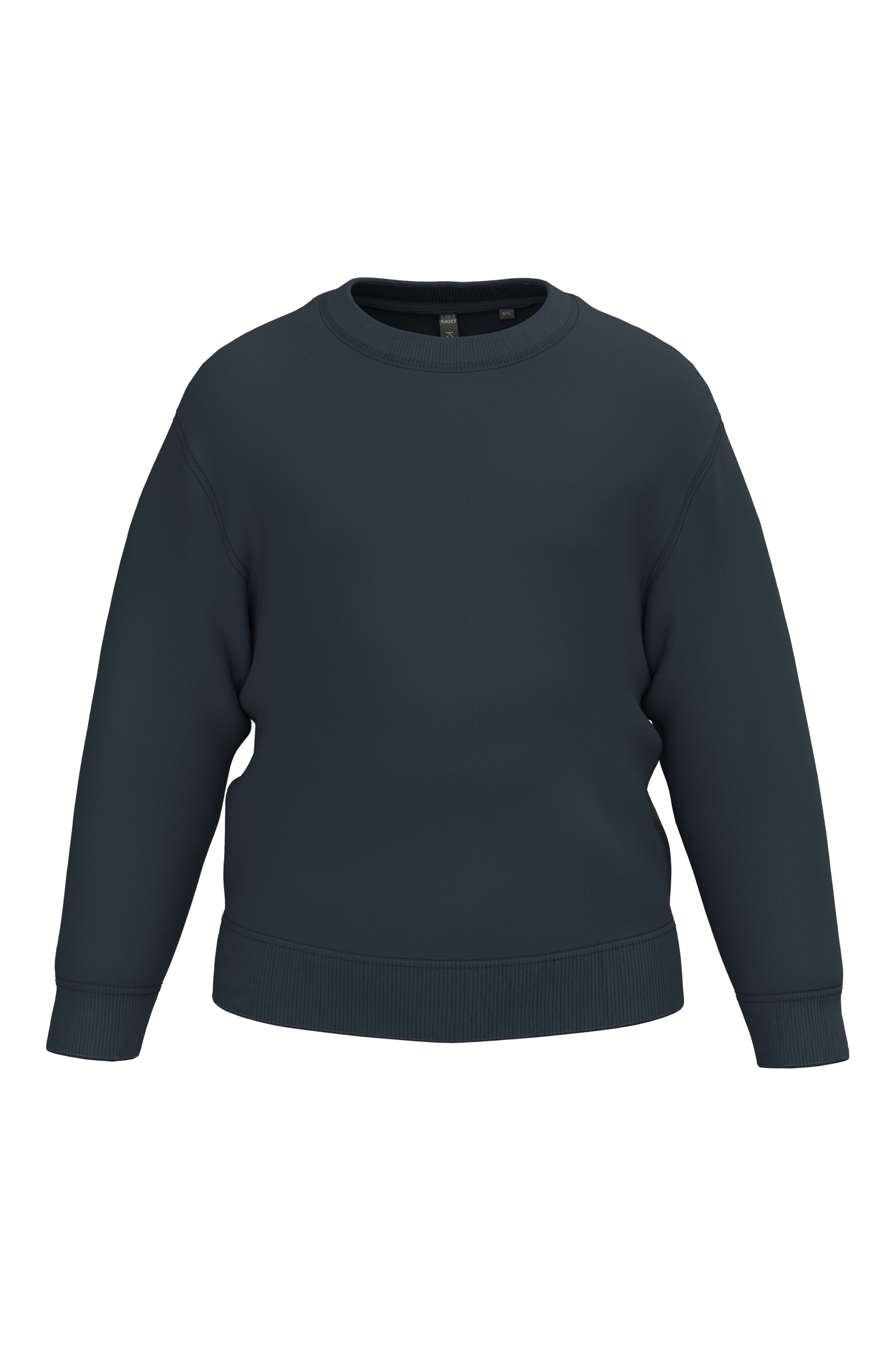 Miniature 2 pour Sweat-shirt recyclé col rond enfant