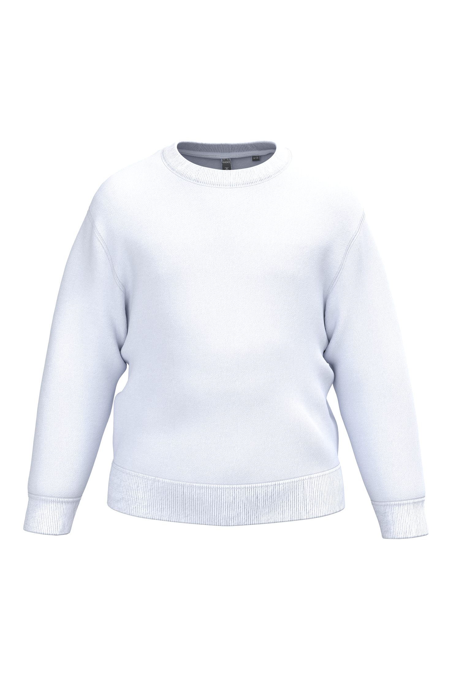 Miniature 6 pour Sweat-shirt recyclé col rond enfant