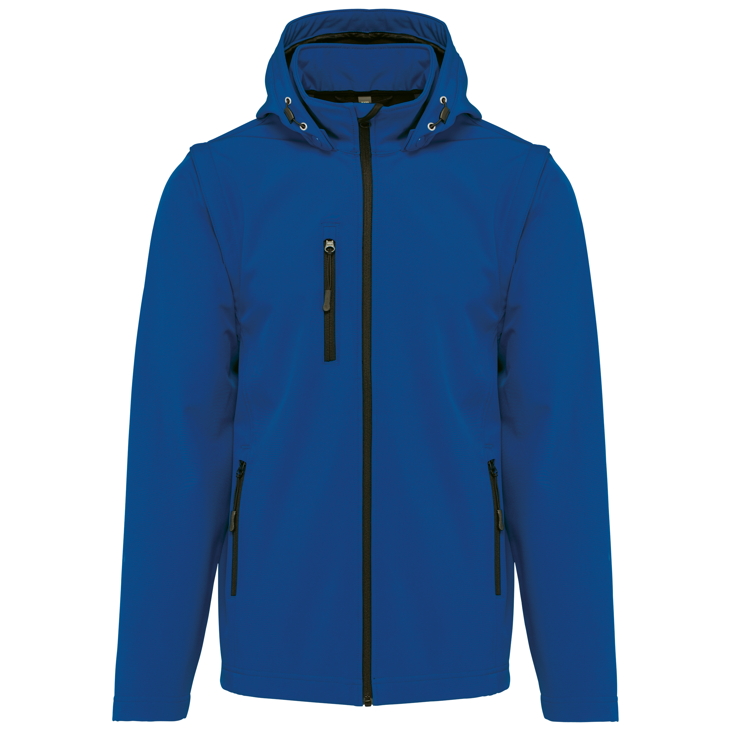 Miniature 27 pour Veste Softshell 3 couches à capuche avec manches amovibles unisexe